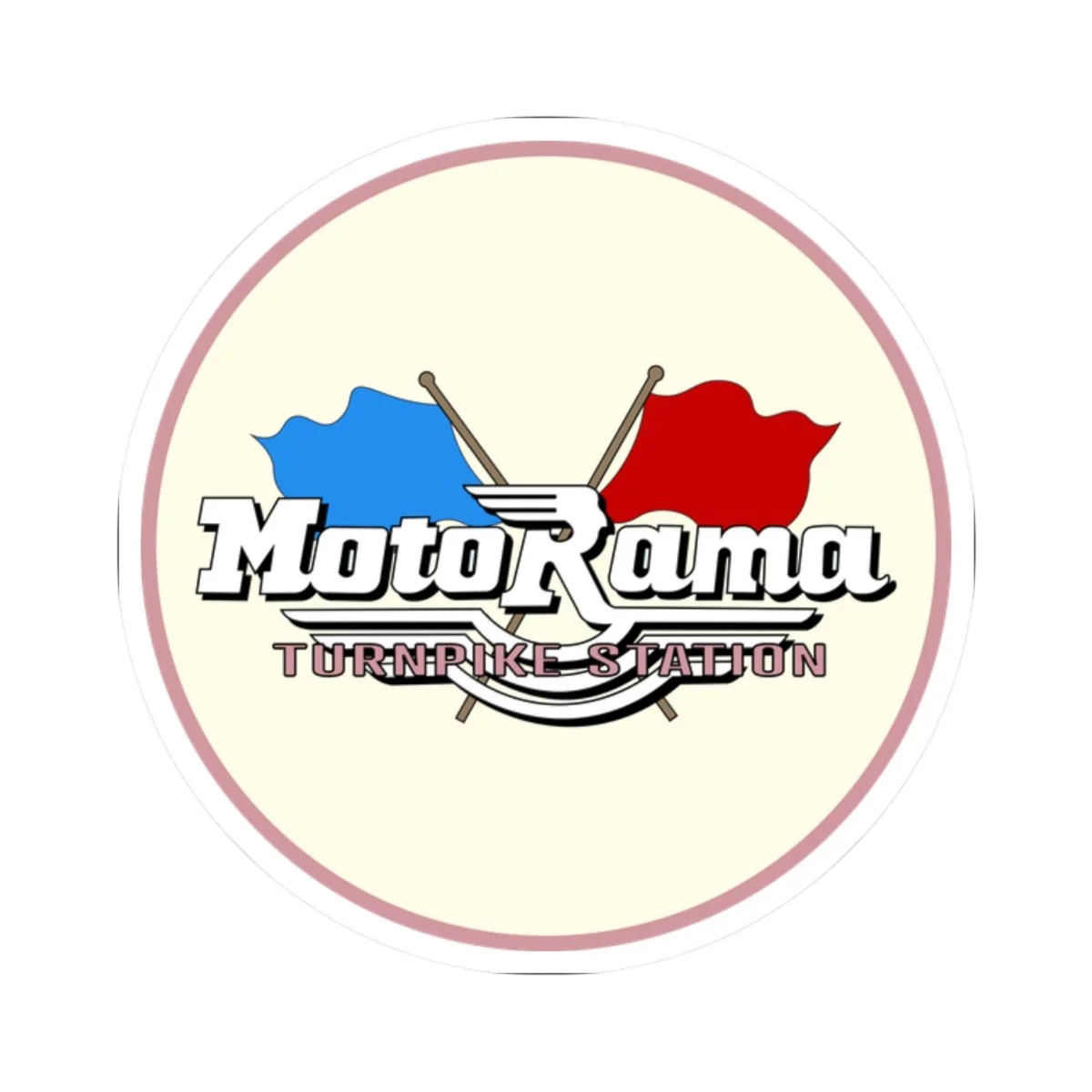 MotoRama Turnpike Ride Retro Sticker