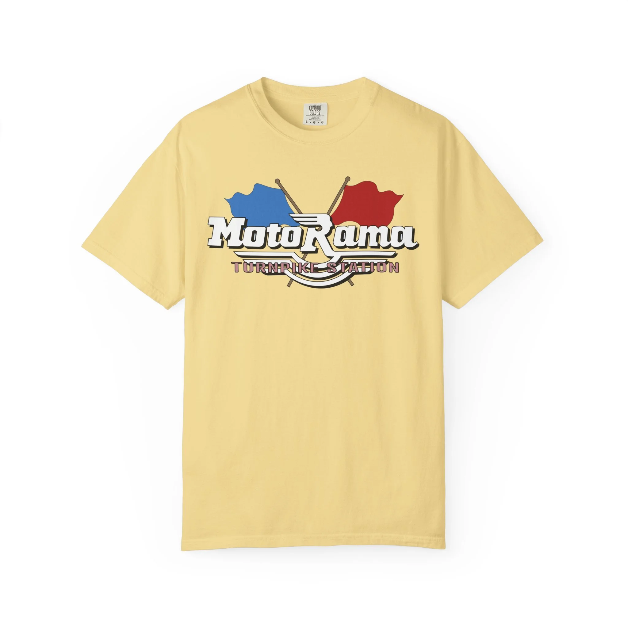 MotoRama Turnpike Ride Retro Unisex Garment-Dyed T-Shirt