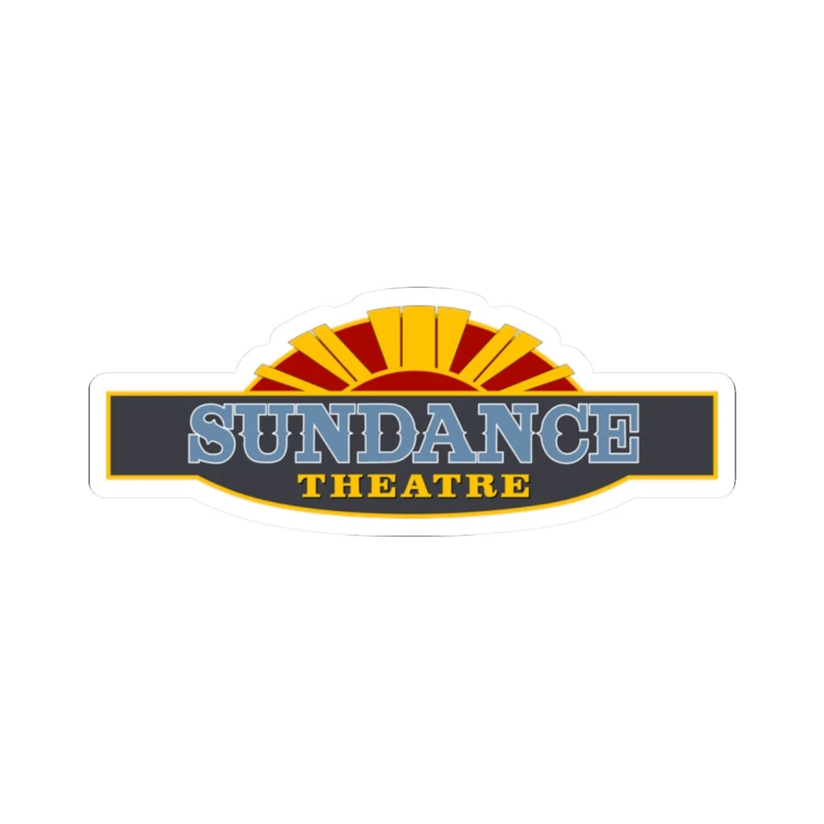 Sundance Theatre Retro Sticker