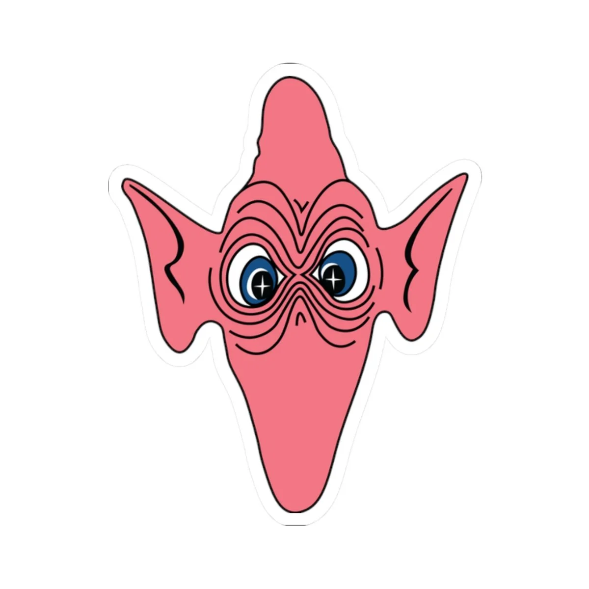 Speelunker Character Retro Sticker