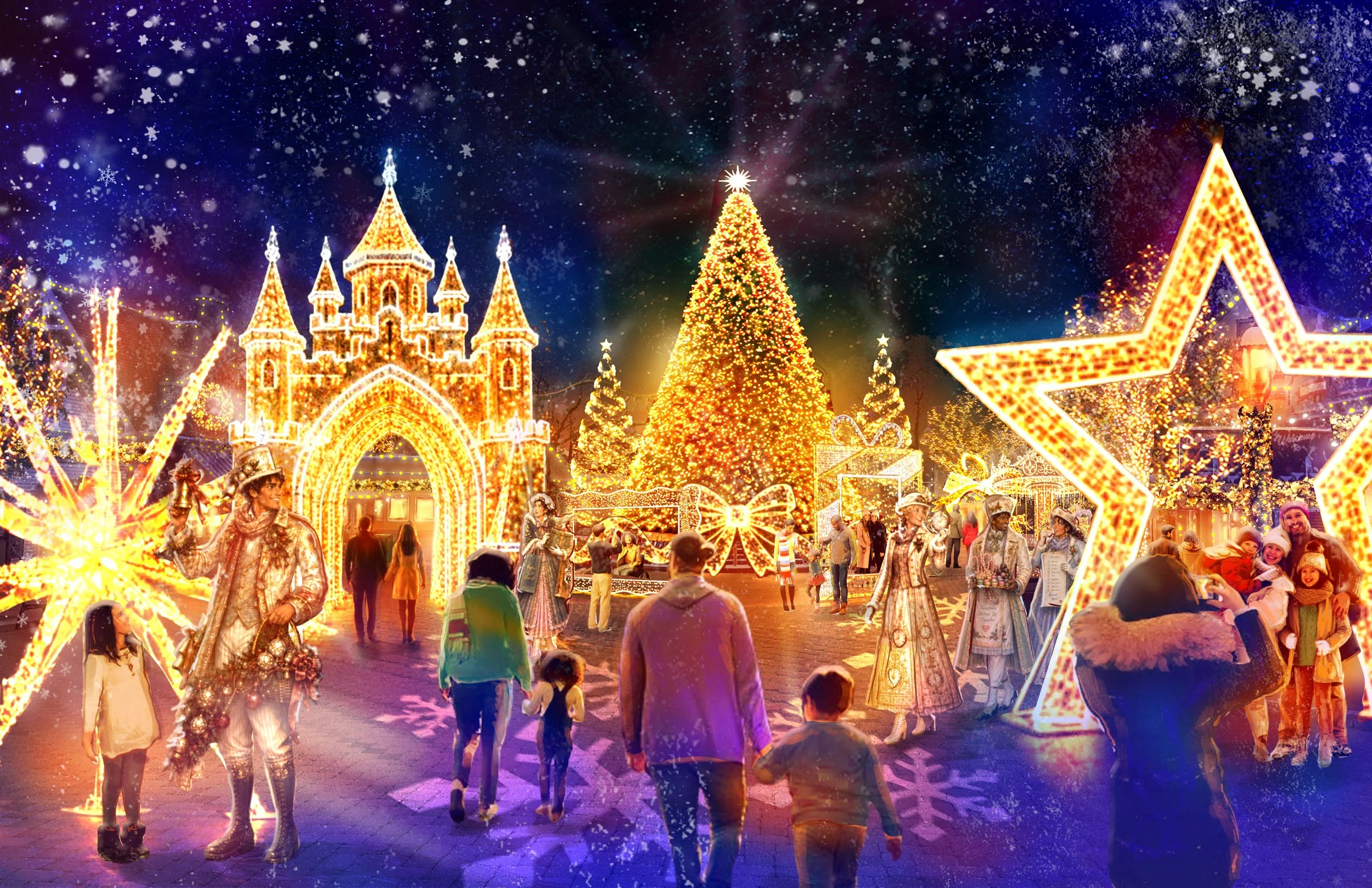 Six Flags Great Adventure Holiday in the Park