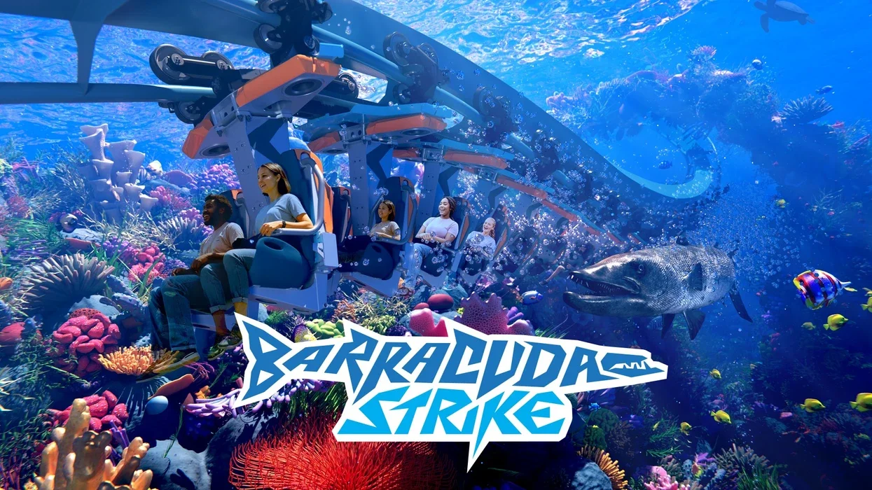 Texas’ First Inverted Family Coaster, Barracuda Strike, Coming to SeaWorld San Antonio in 2026