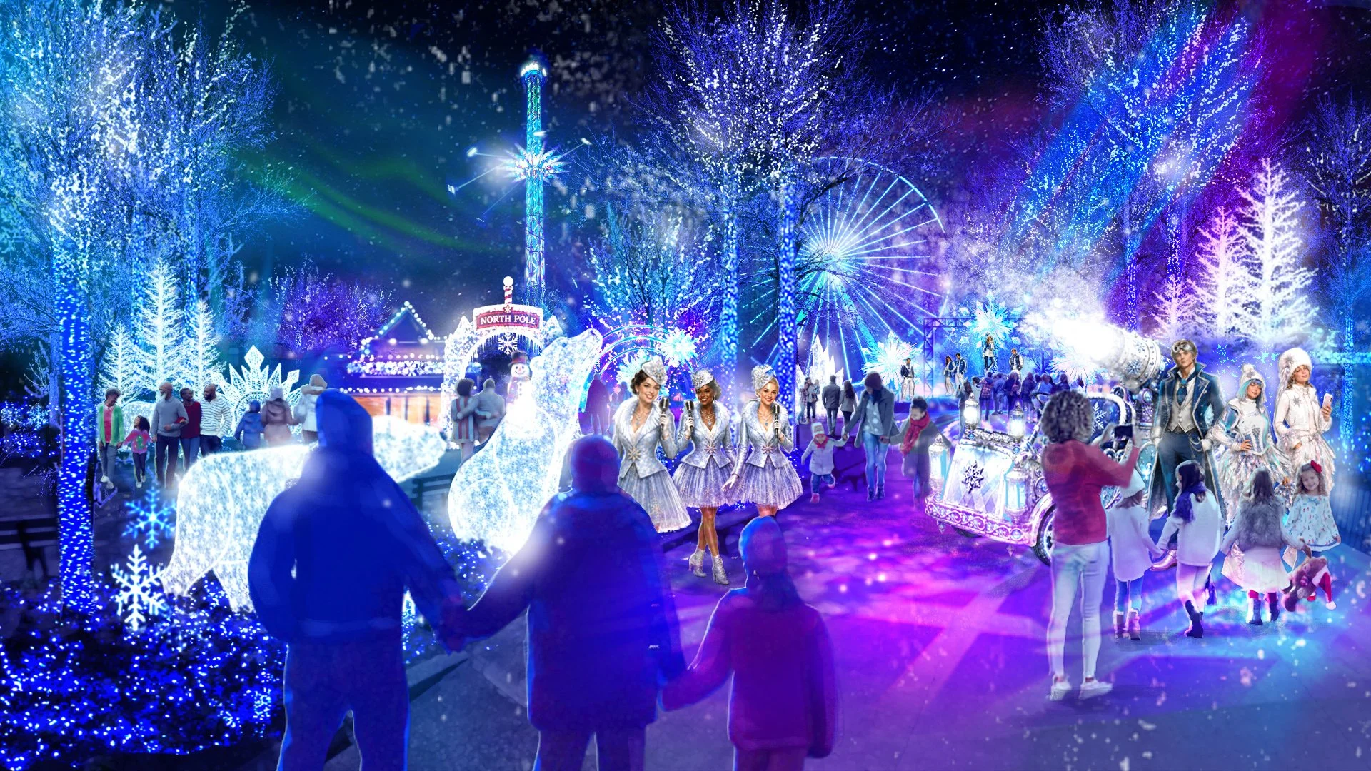 Six Flags Great Adventure Holiday in the Park