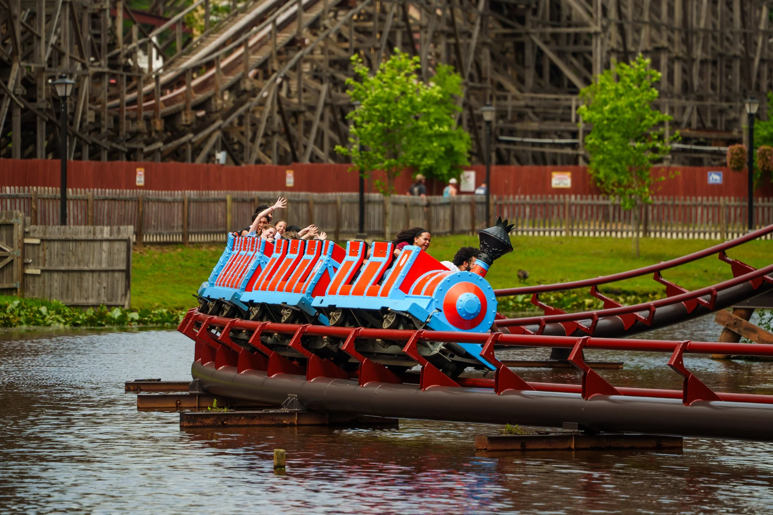 Six Flags Great Adventure Continues Restoration of Historic Runaway Train