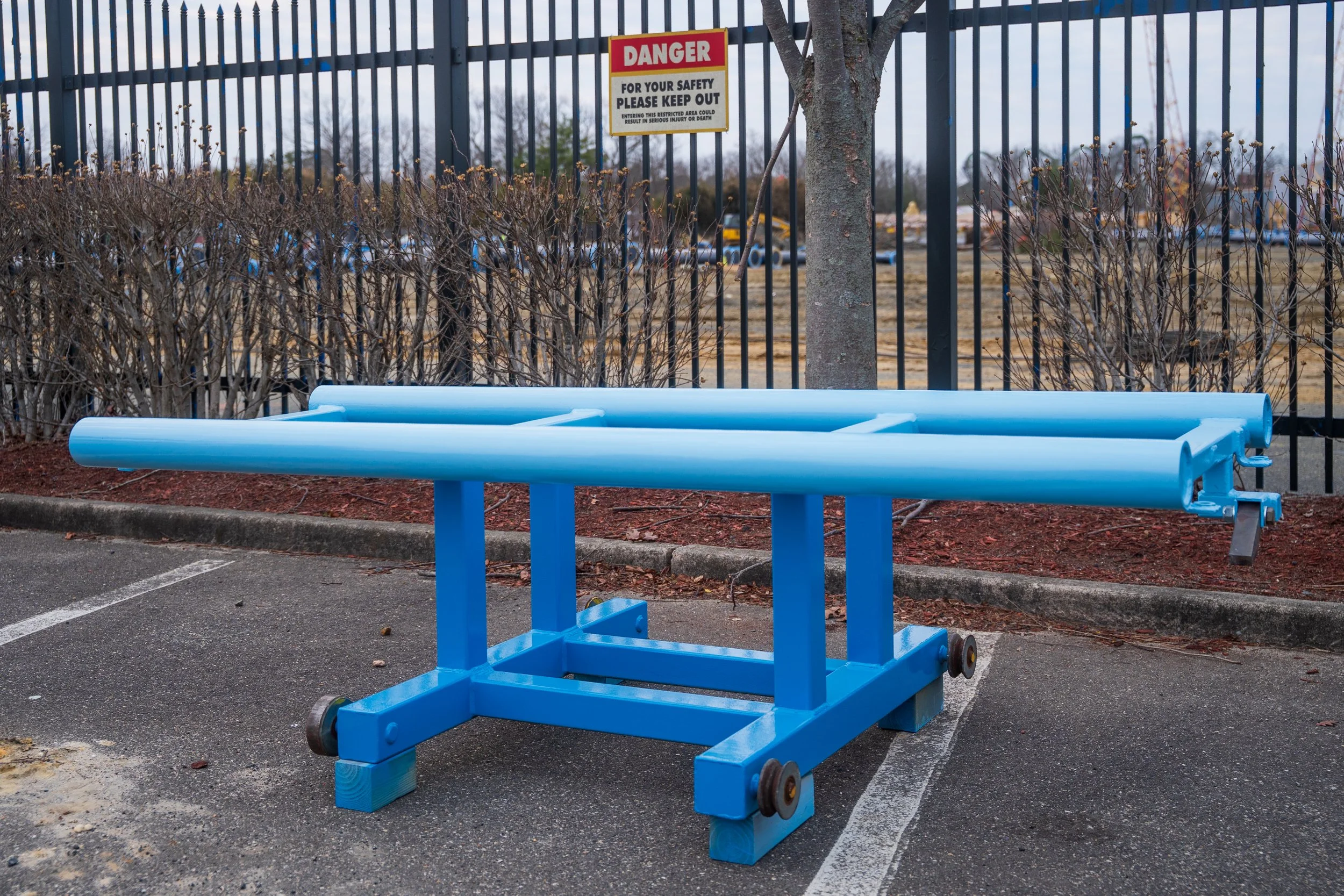 FIRST LOOK: Six Flags Great Adventure Reveals Blue Track for New 14th Coaster at The Boardwalk