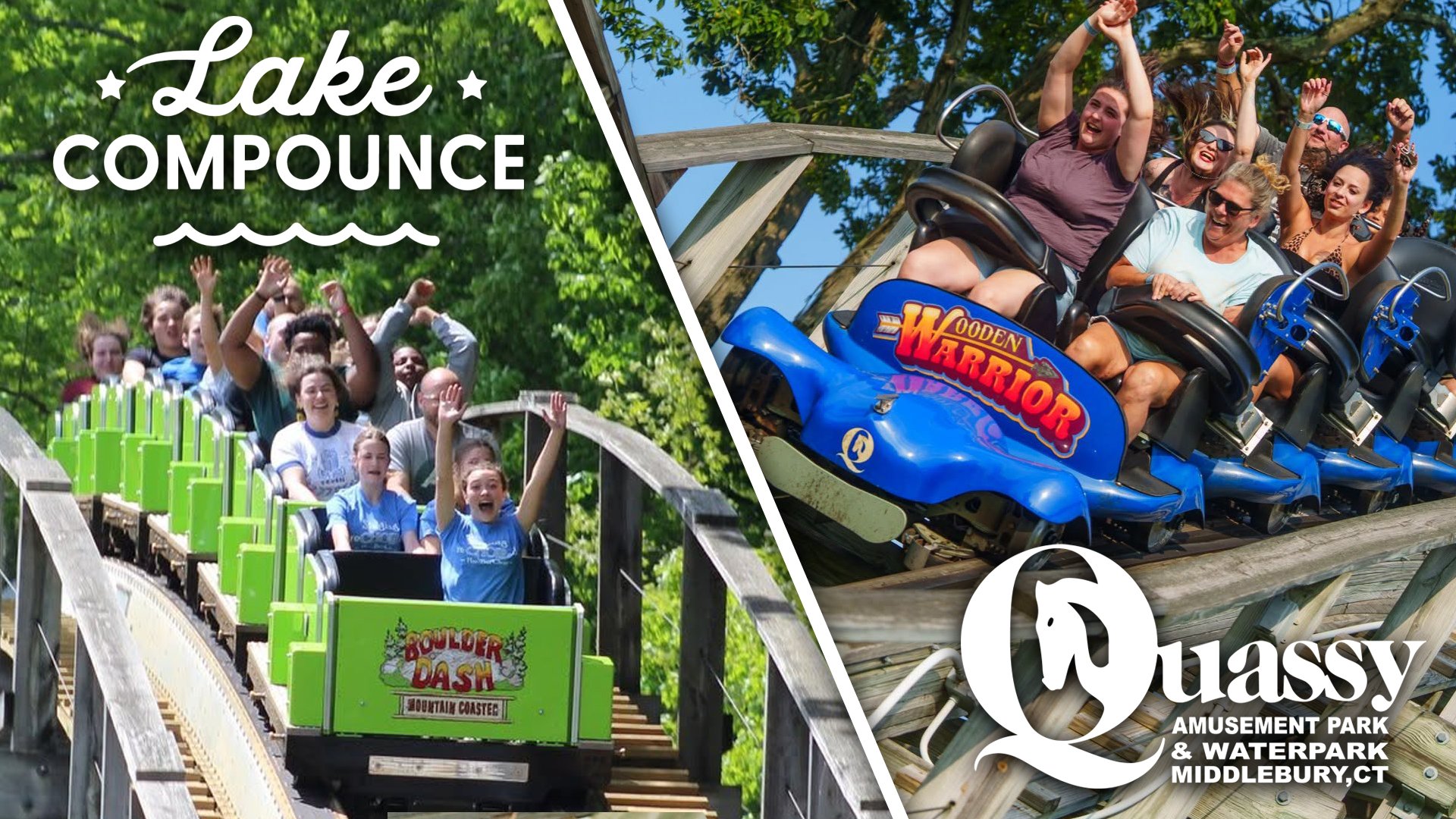 Lake Compounce &amp; Quassy Amusement Park 2026 | Classic Americana and Amazing Wooden Coaster Gems