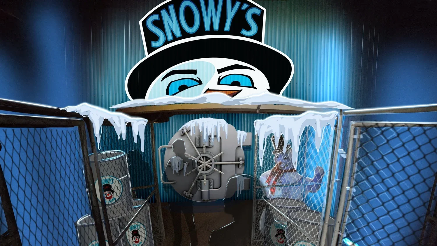 Mr Freeze New Theming Six Flags Over Texas 2026