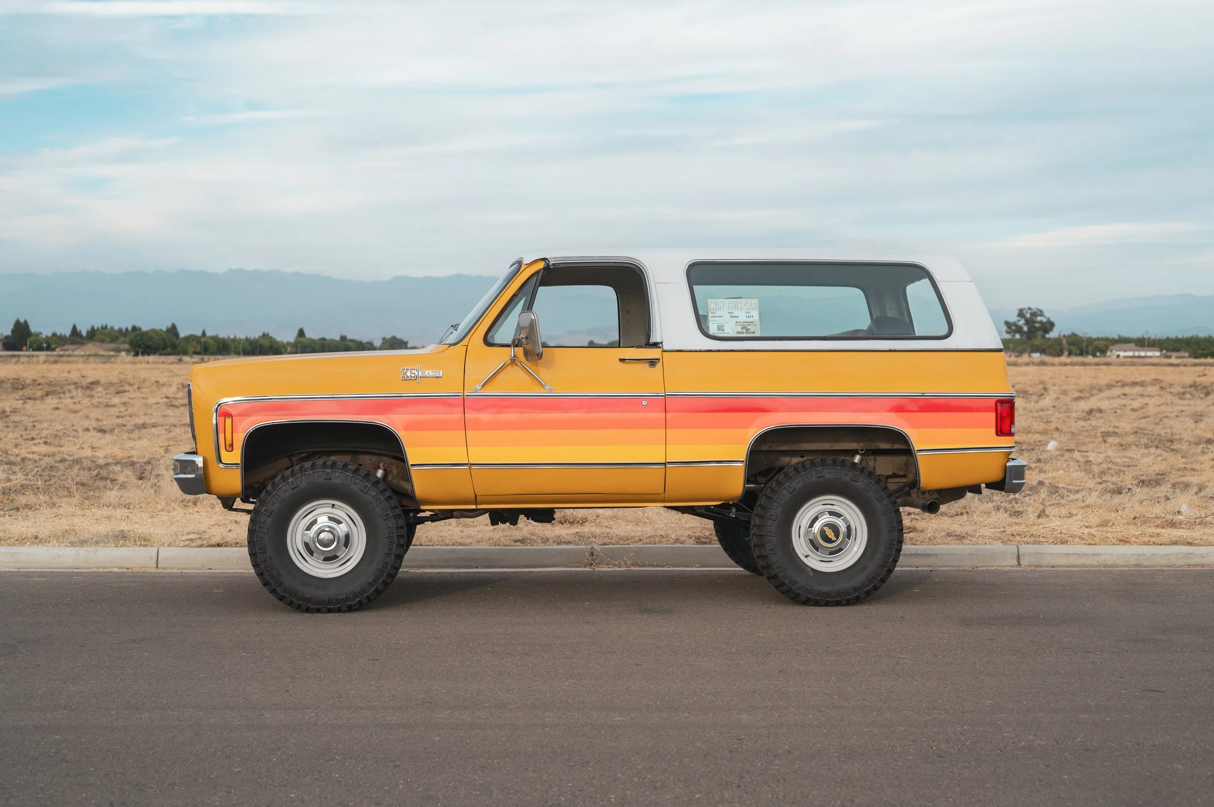 1973 Chevrolet K5 Blazer Raffle Ticket