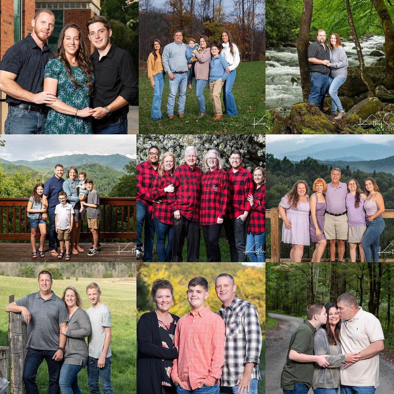 Plan ahead and book your family portrait session now for your next Smoky Mountain vacation. 
.
.
.
.
.
#familyphotography 
#smokymountainphotographer 
#kathysmithphotography