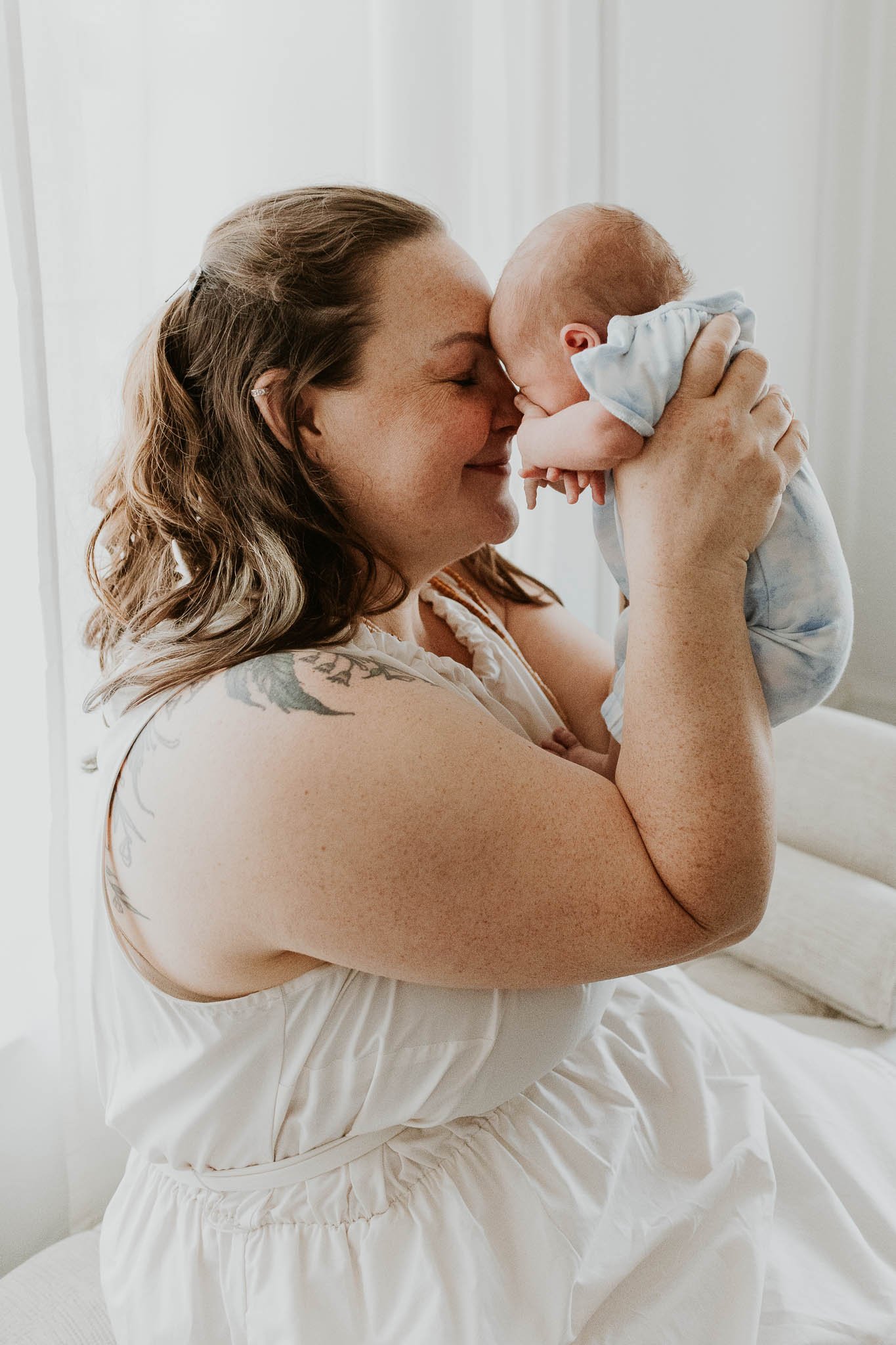 Profile pictures are part of many newborn photography experiences.
