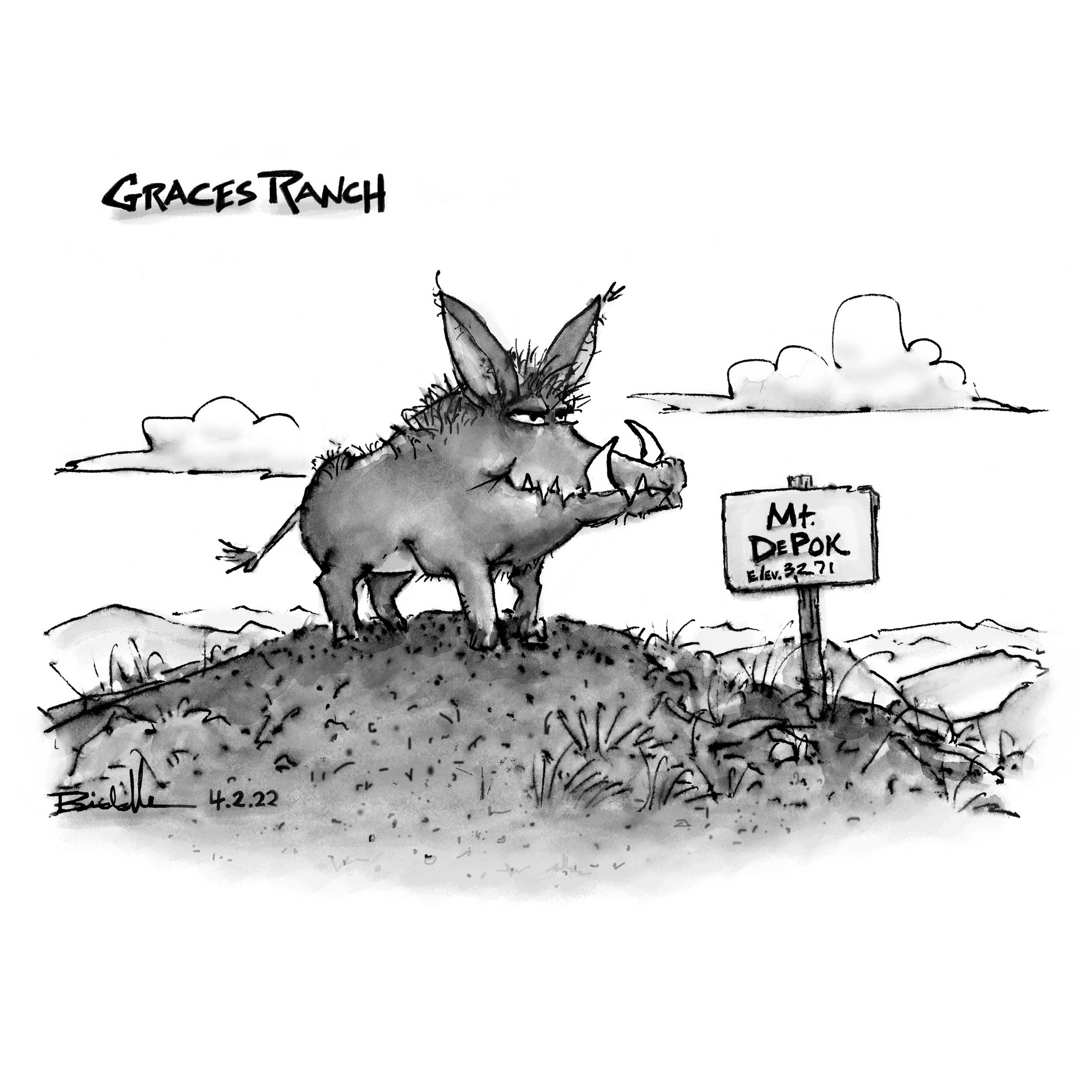 Hogzilla at Graces Ranch
