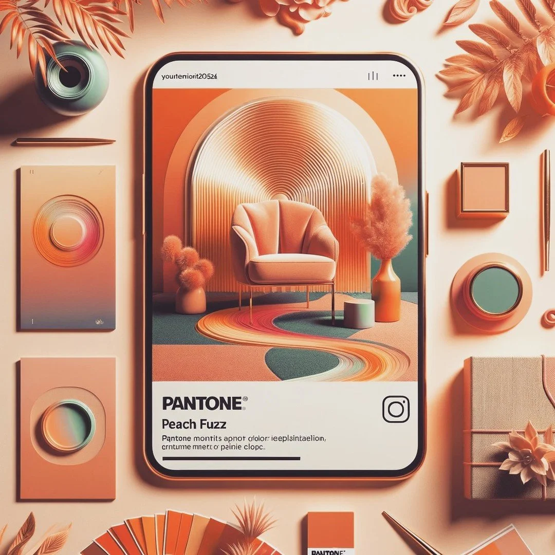 Wie wird 2024? Peachy! 🍑 
Peach Fuzz: diese herrliche Nuance hat Pantone als Farbe des Jahres 2024 gek&uuml;rt. Sie ist eine Hommage an das Einfache, das in seiner Einfachheit &uuml;berzeugt. 
Es fordert uns heraus, das Au&szlig;ergew&ouml;hnliche i