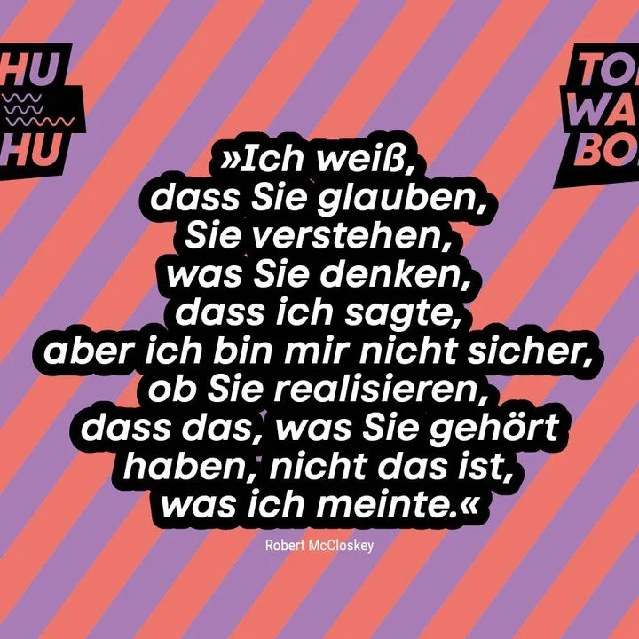 🌟 2024: Sag Tsch&uuml;ss zu Kommunikations-Chaos! 
Dein Vorsatz f&uuml;r 2024: Klare, authentische Botschaften f&uuml;r eure Marke 📢?
Verbesserung der internen Kommunikation f&uuml;r eine positive Atmosph&auml;re?

Tohuwabohu steht bereit! 
Wir bri