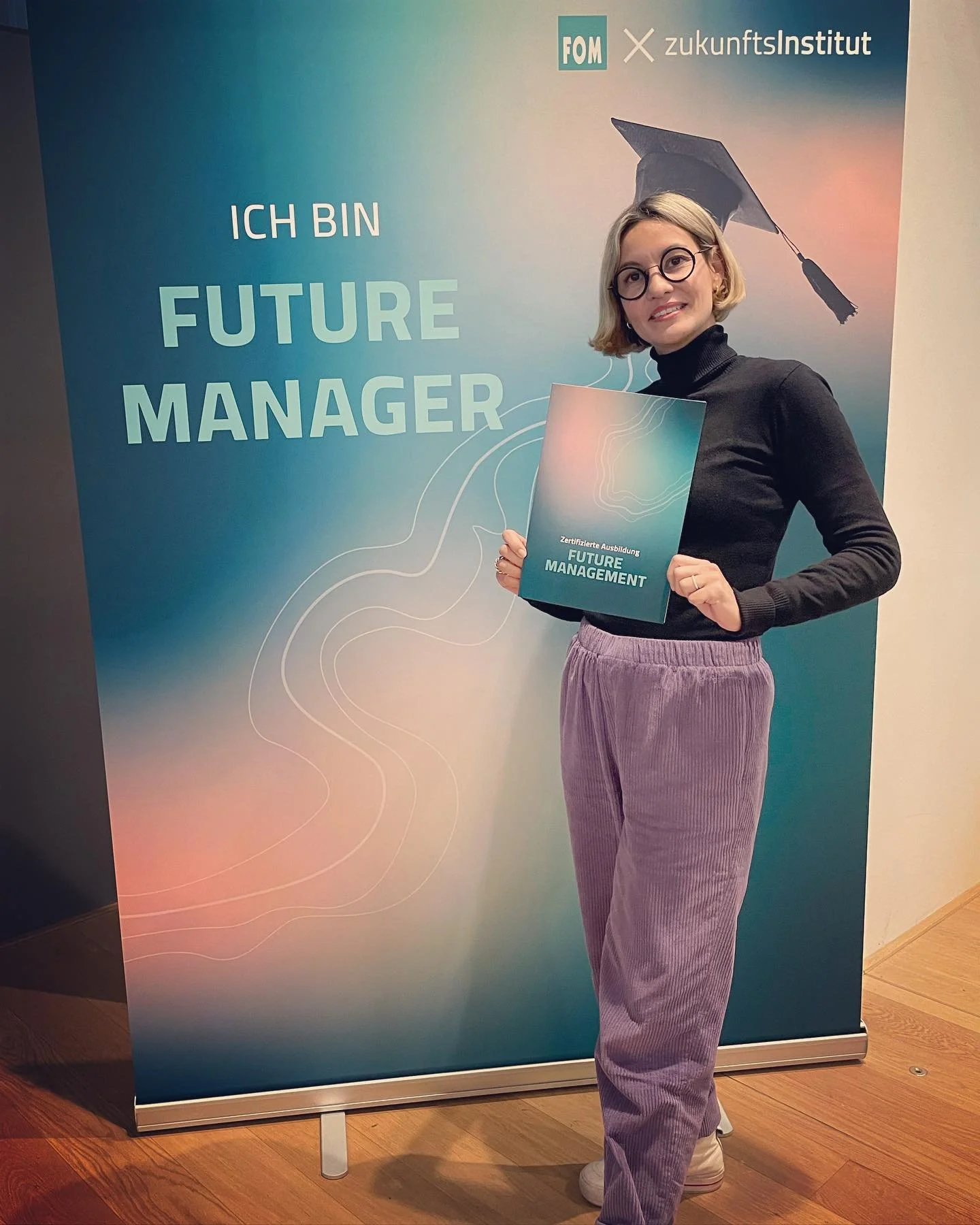 Ab Montag zur&uuml;ck aus der Zukunft. Mit Zertifikat 🎓