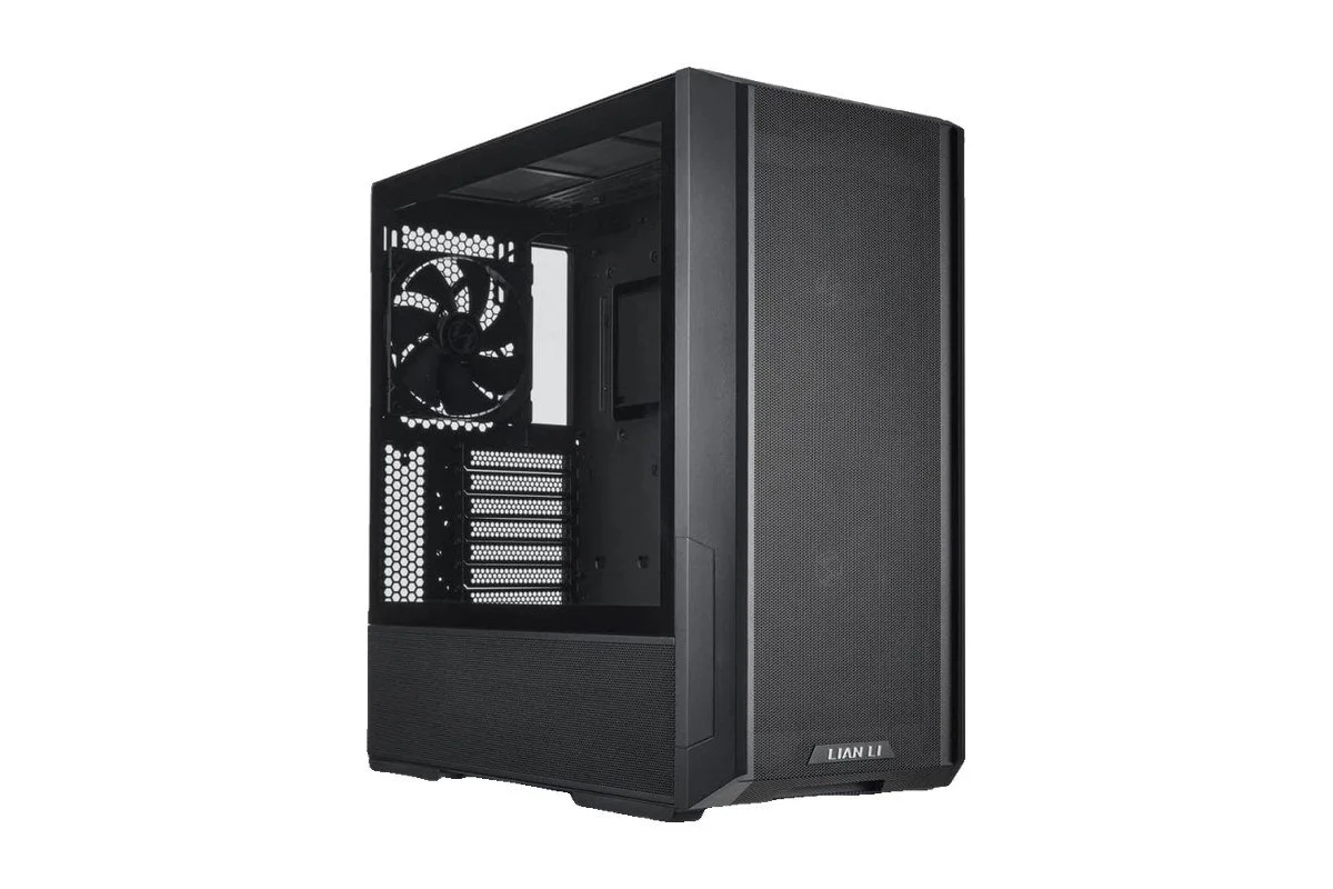 Caixa de PC Lian Li Lancool 216 preta com vidro temperado