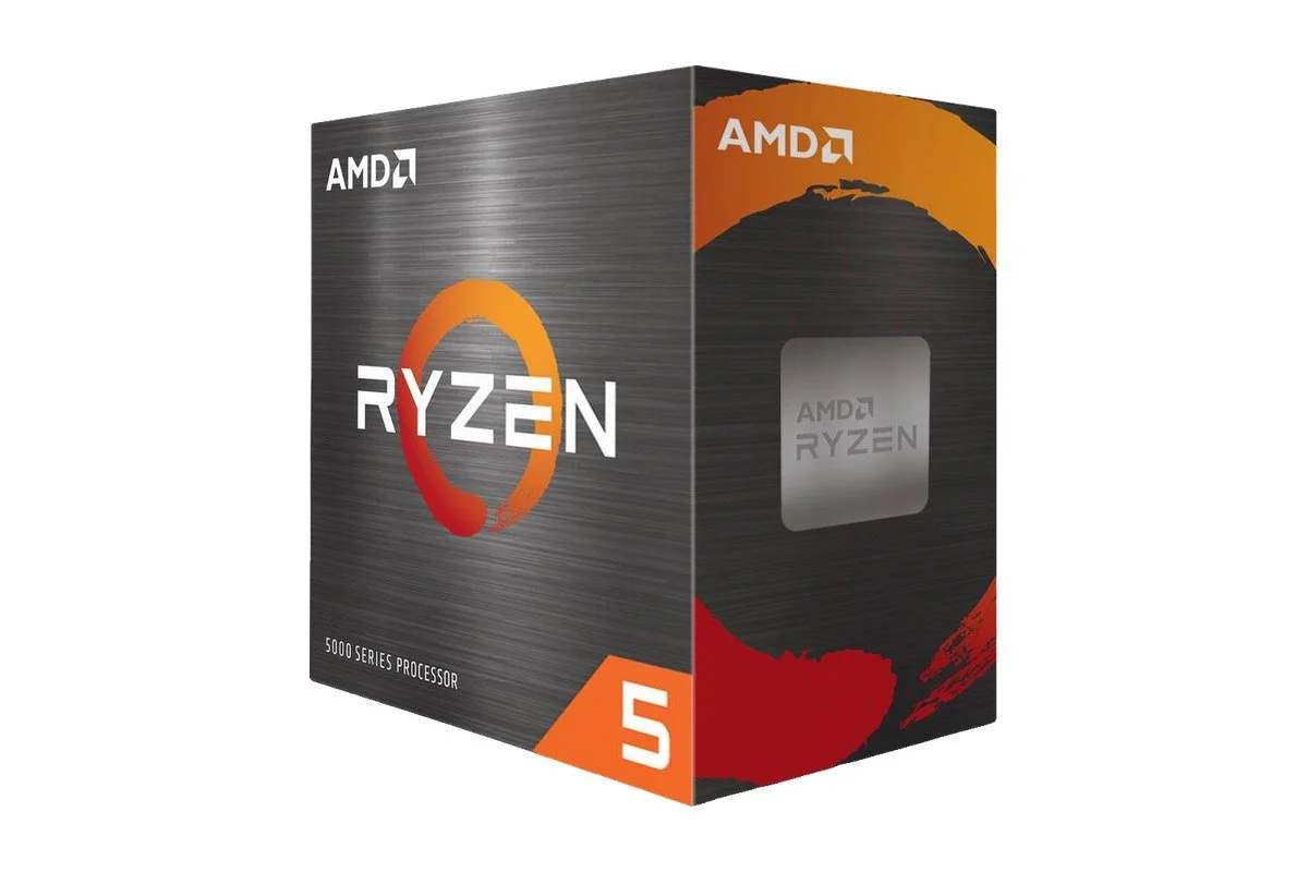 Caixa do processador AMD Ryzen 5 5500