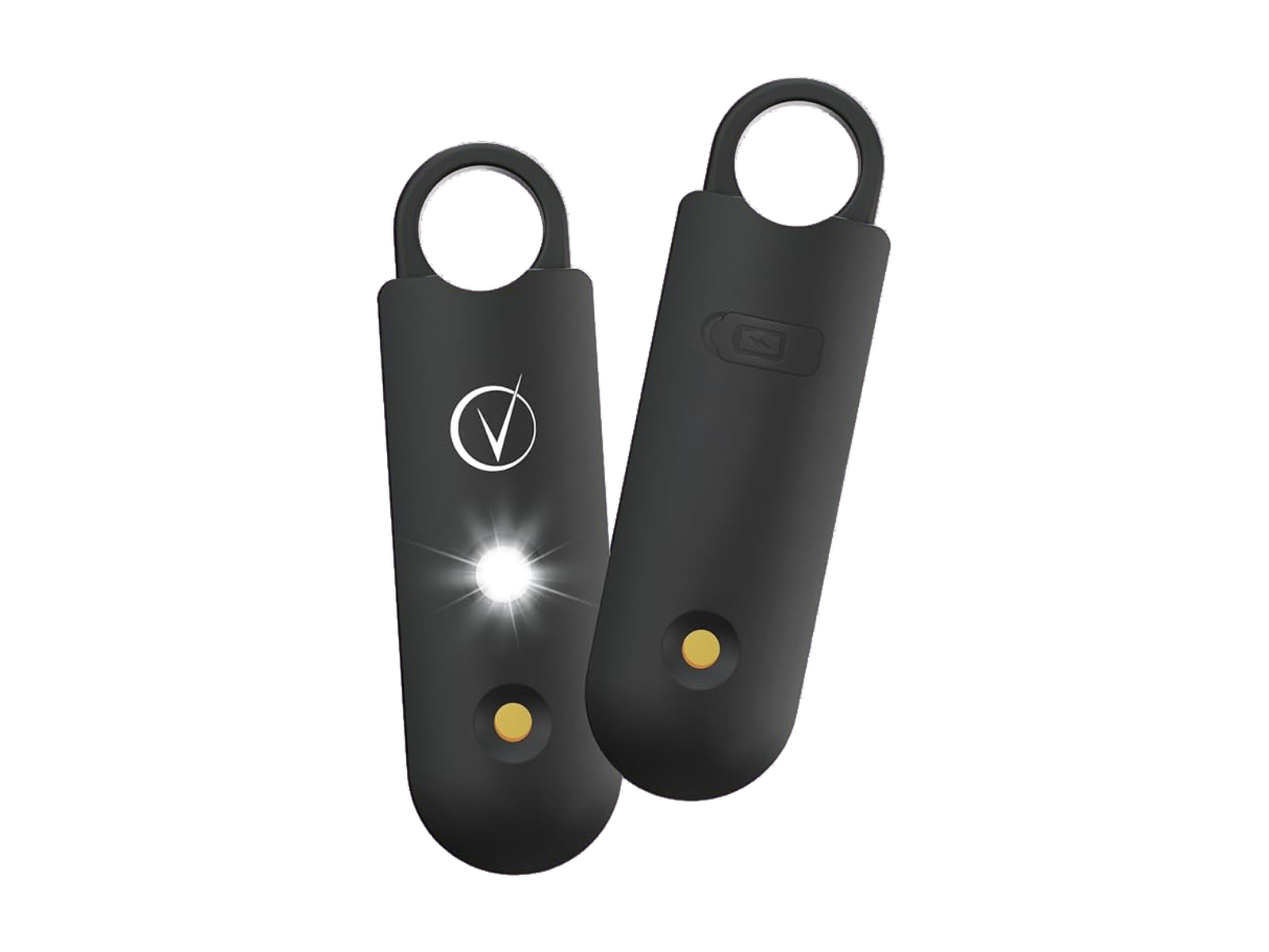 Alarme pessoal Vantamo preto, com luz LED – produto recomendado