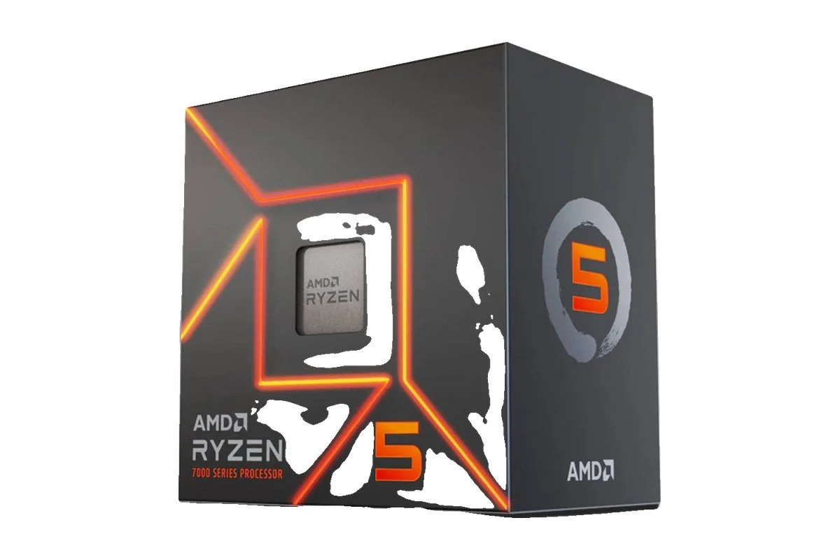 Caixa do processador AMD Ryzen 5 7600
