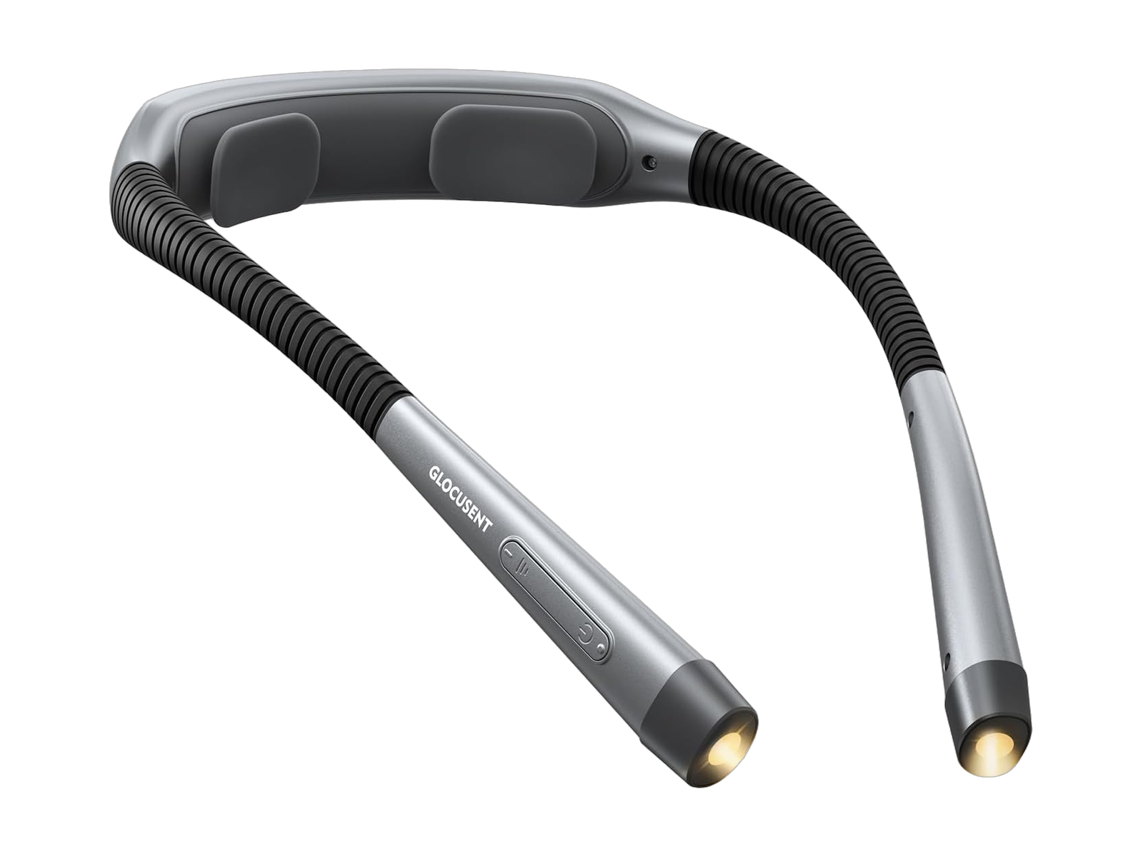 Luz de leitura de pescoço Glocusent com duas lâmpadas flexíveis – produto recomendado