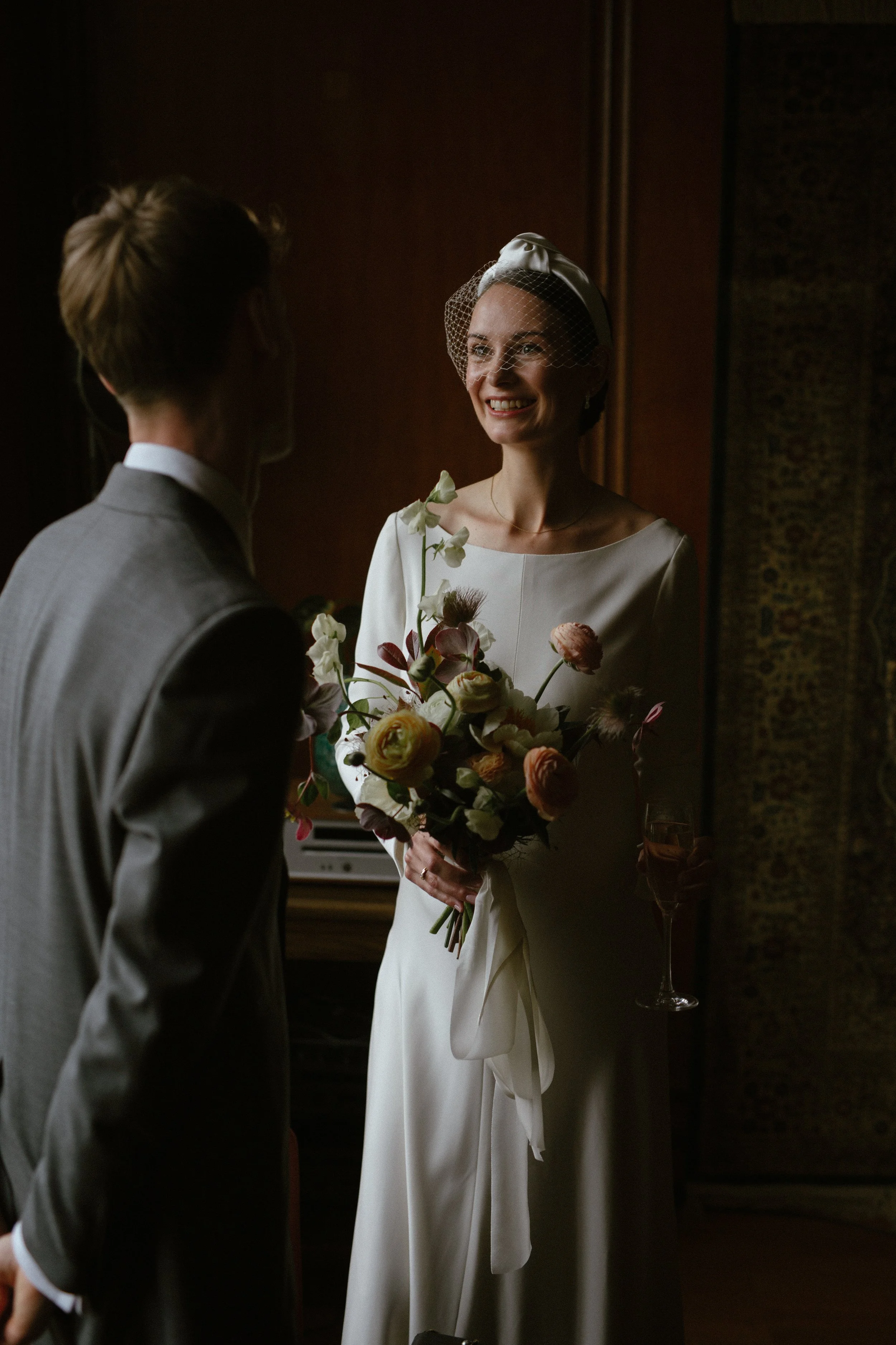 just married at the Town Hall Hotel Bethnal Green