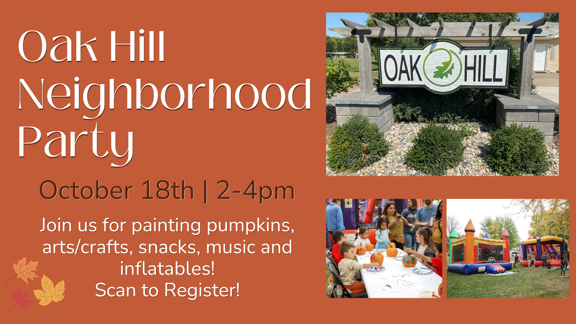 Oak Hill neighborhood party
