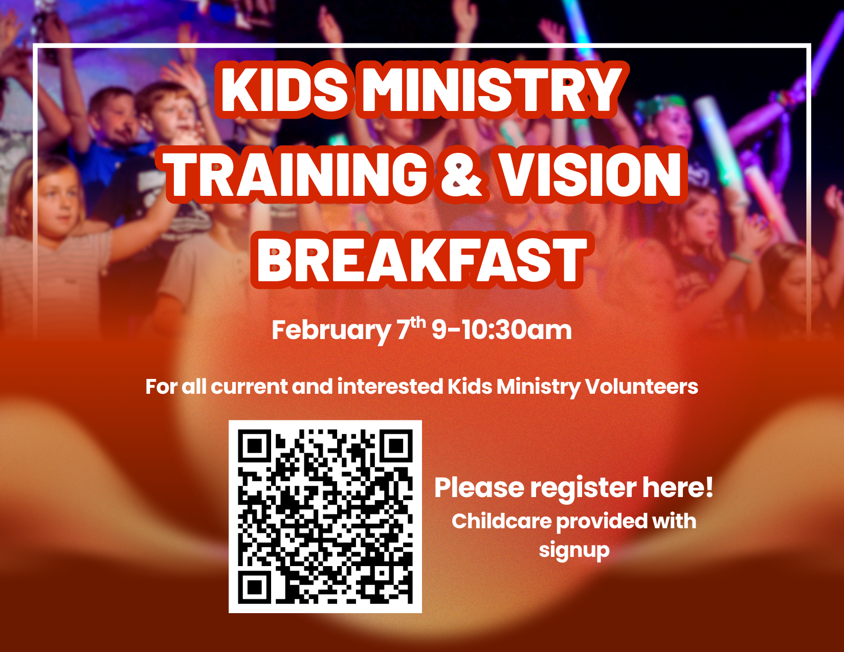 Children's Ministry Vision & Training Breakfast