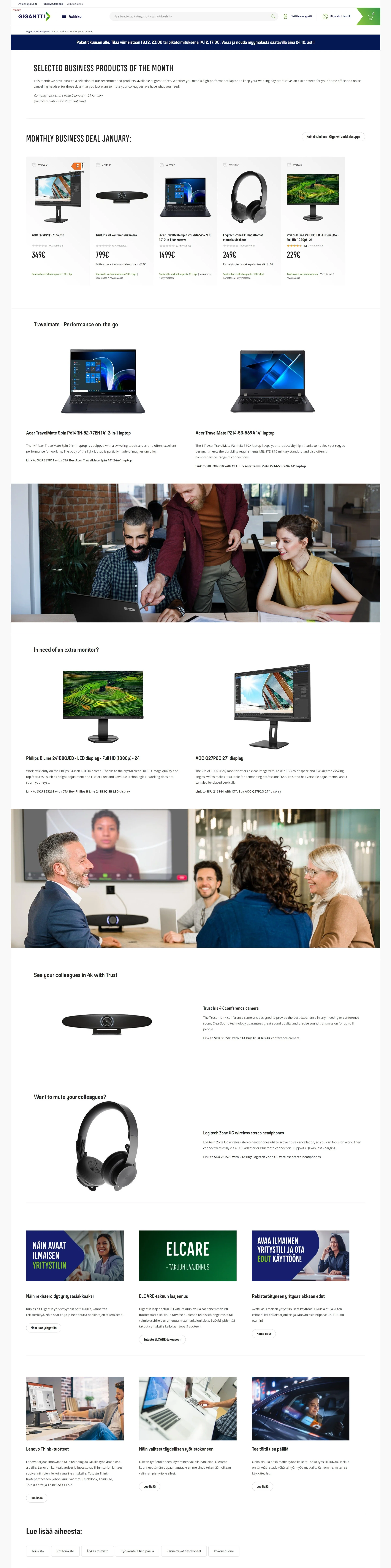 Monthly Business Deal - January - English Master