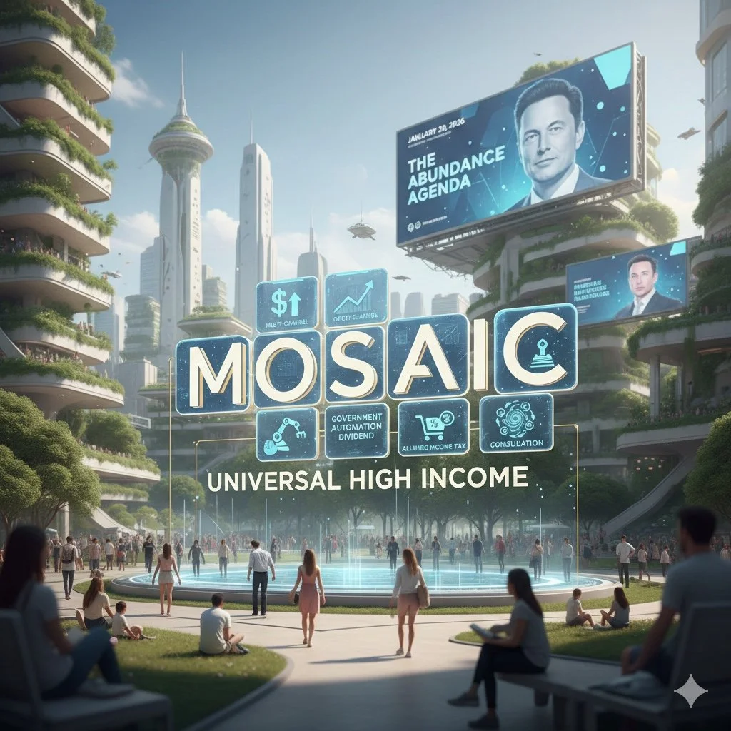 The MOSAIC Model: Peter Diamandis' Bold Proposal for an AI-Powered Future