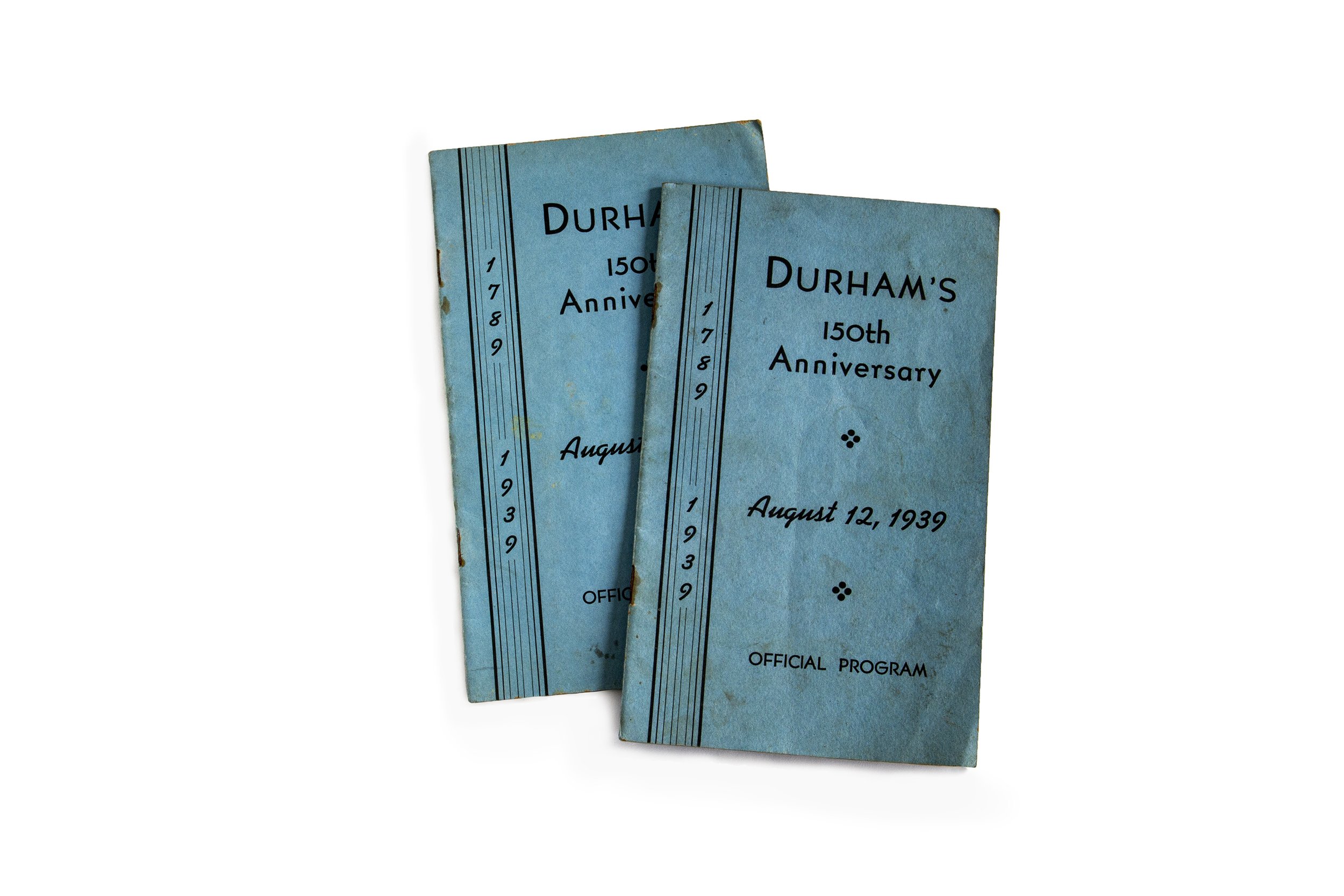 Durham's 150th Anniversary Program