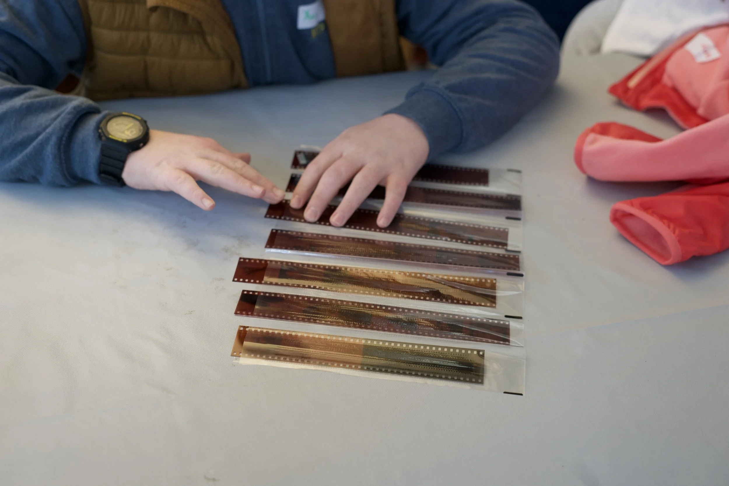  getting familiar with a developed film 