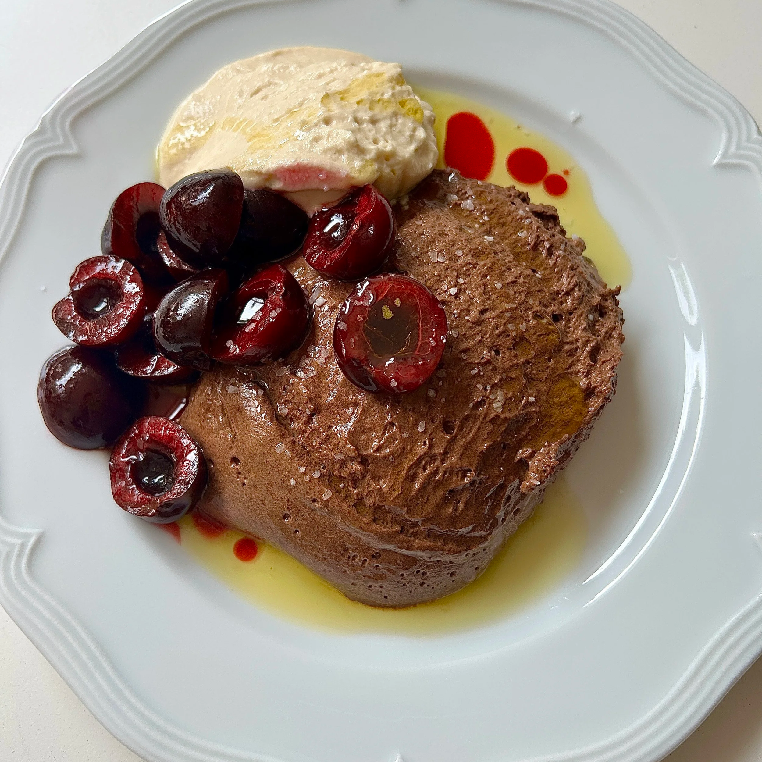 Salty Chocolate Mousse &amp; Peanut Butter Whip By Jillian Barreca