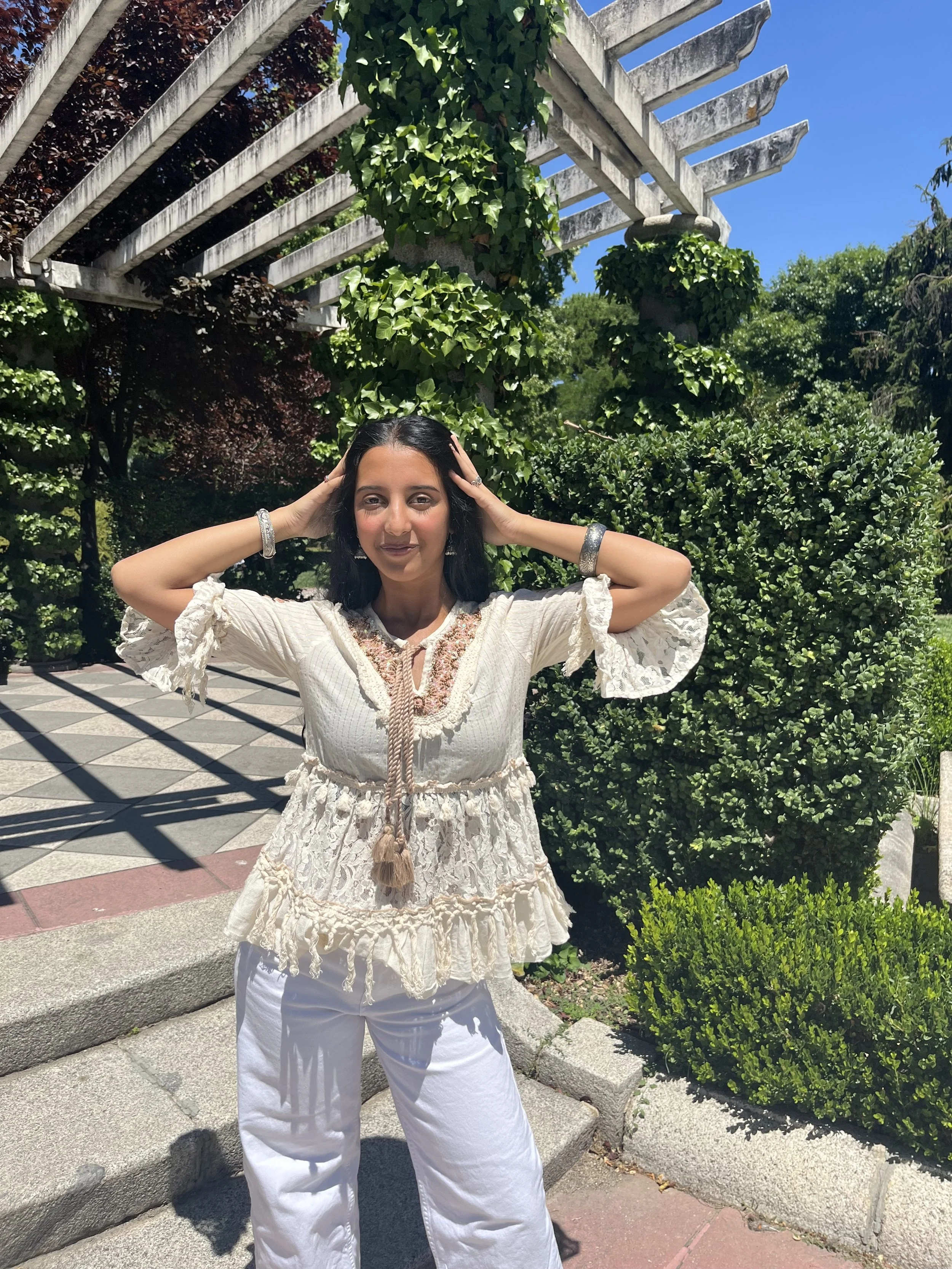 top volantes Boho ‏𖦹