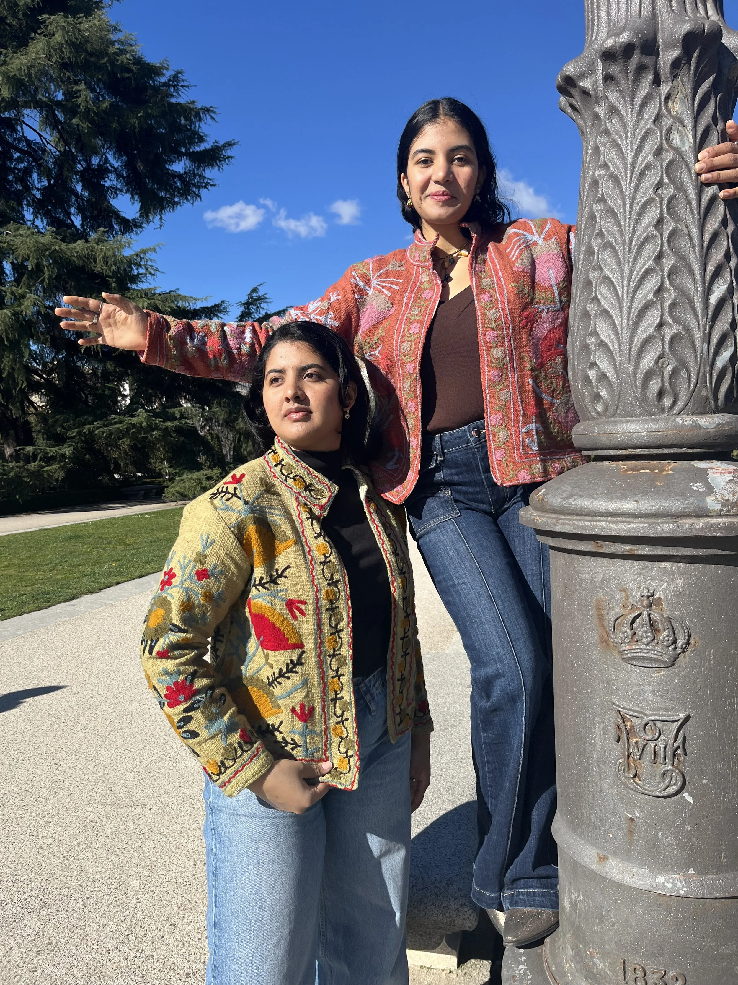 chaqueta bordada Suzanne