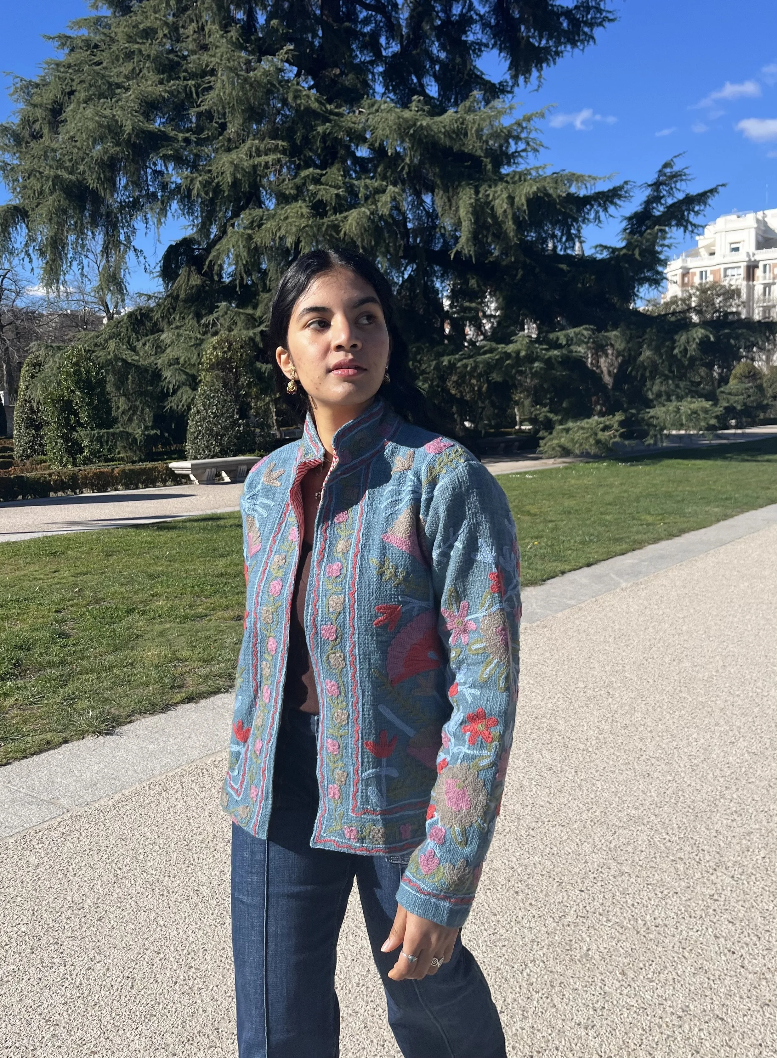 chaqueta bordada Suzanne