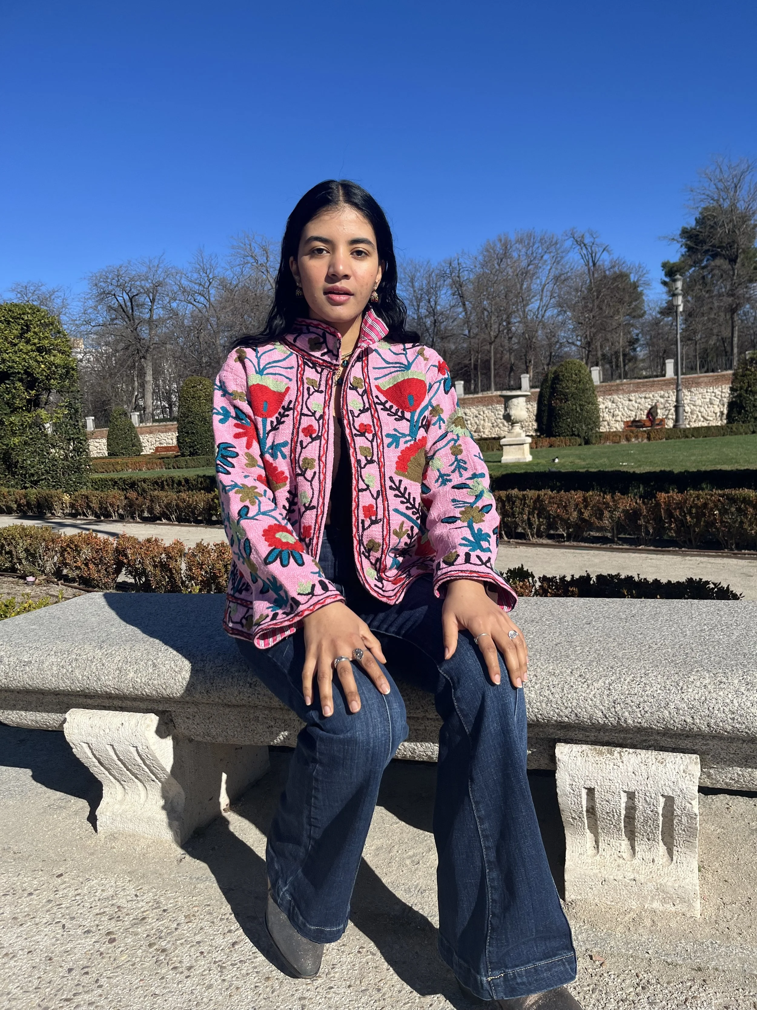 chaqueta bordada Suzanne