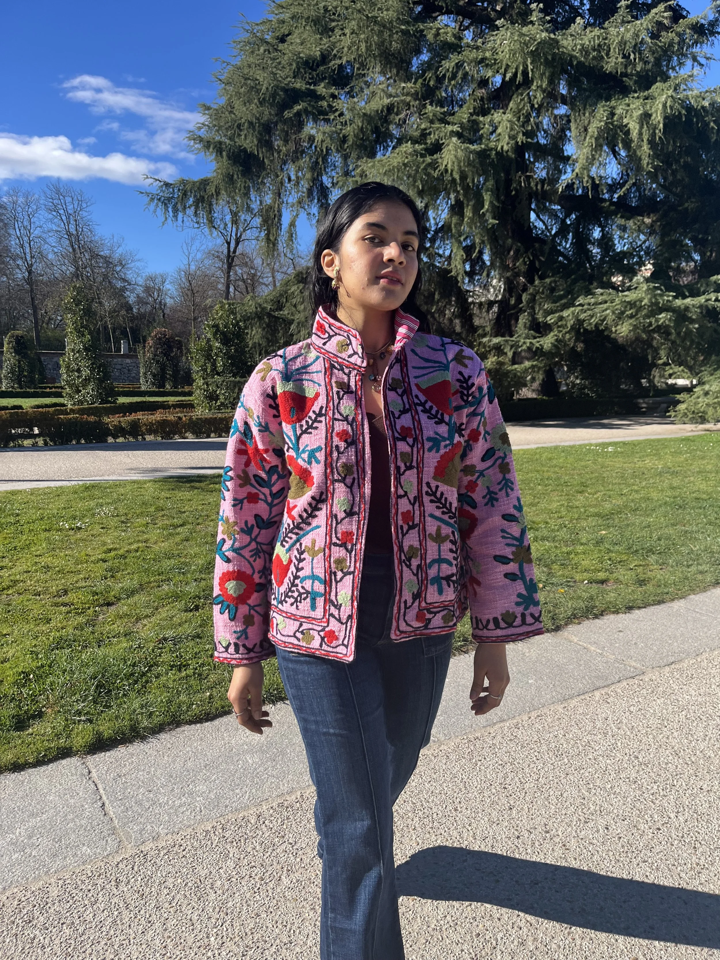 chaqueta bordada Suzanne