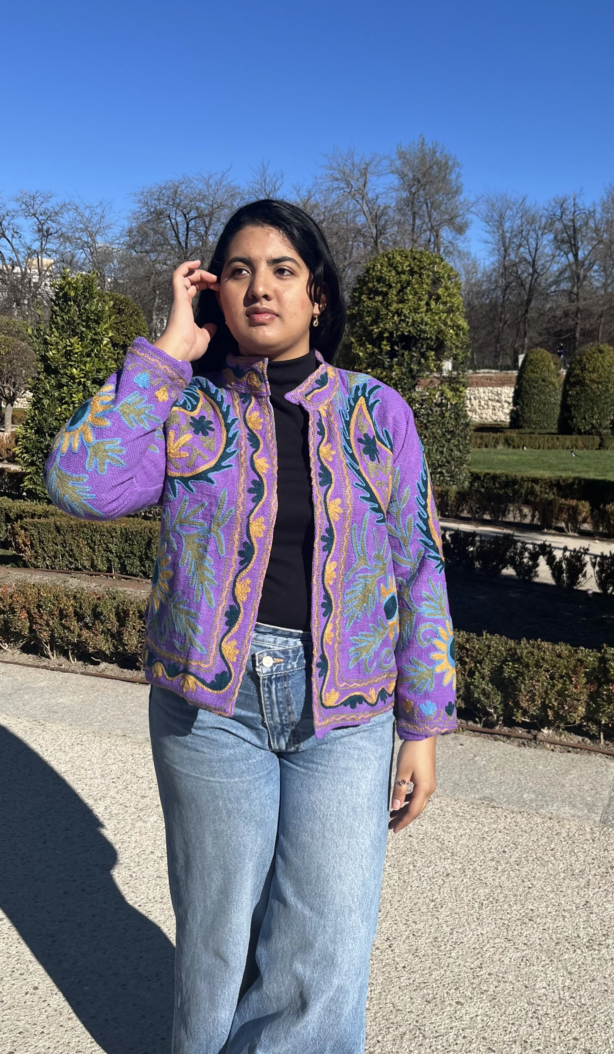 chaqueta bordada Suzanne