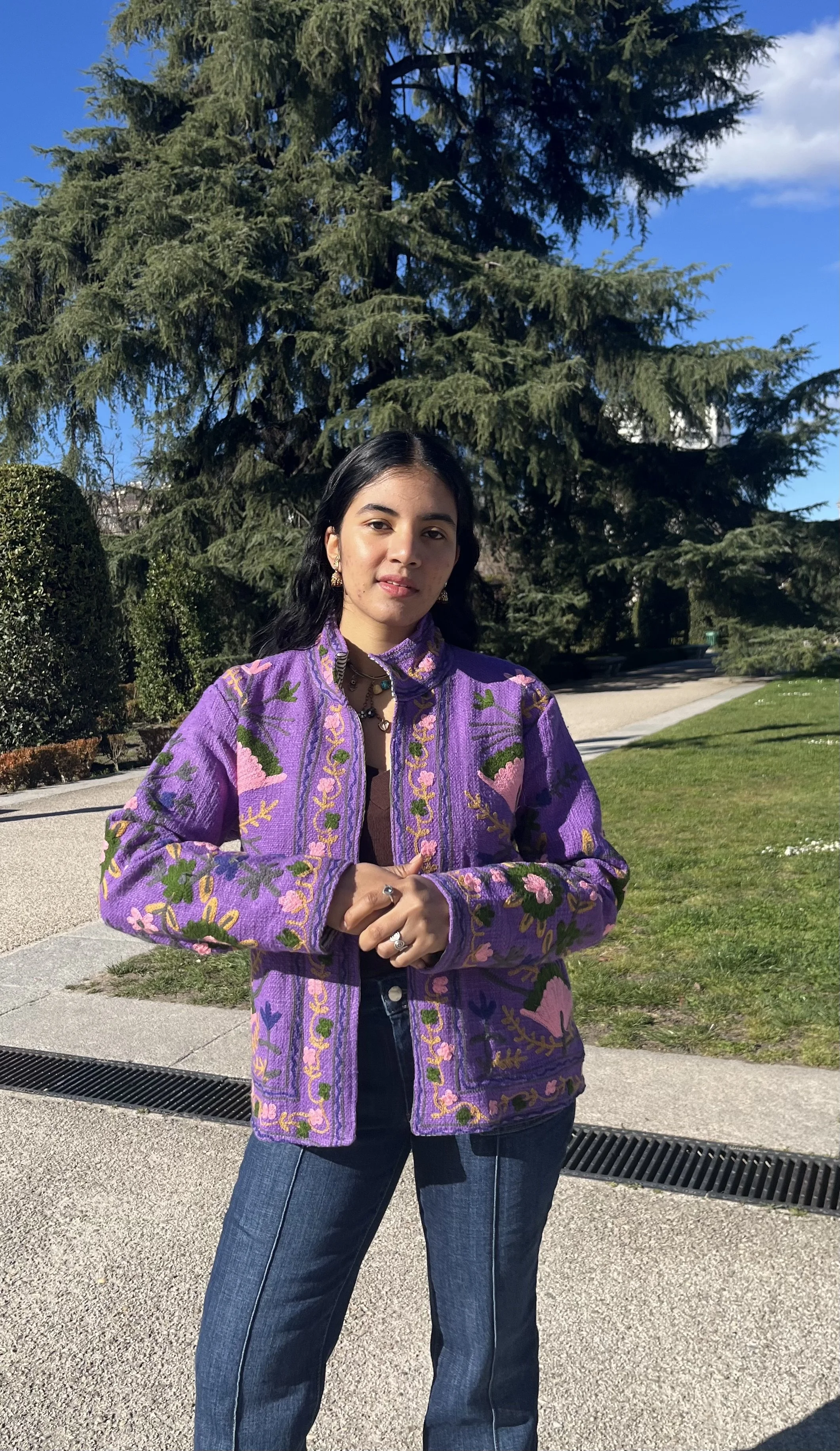 chaqueta bordada Suzanne