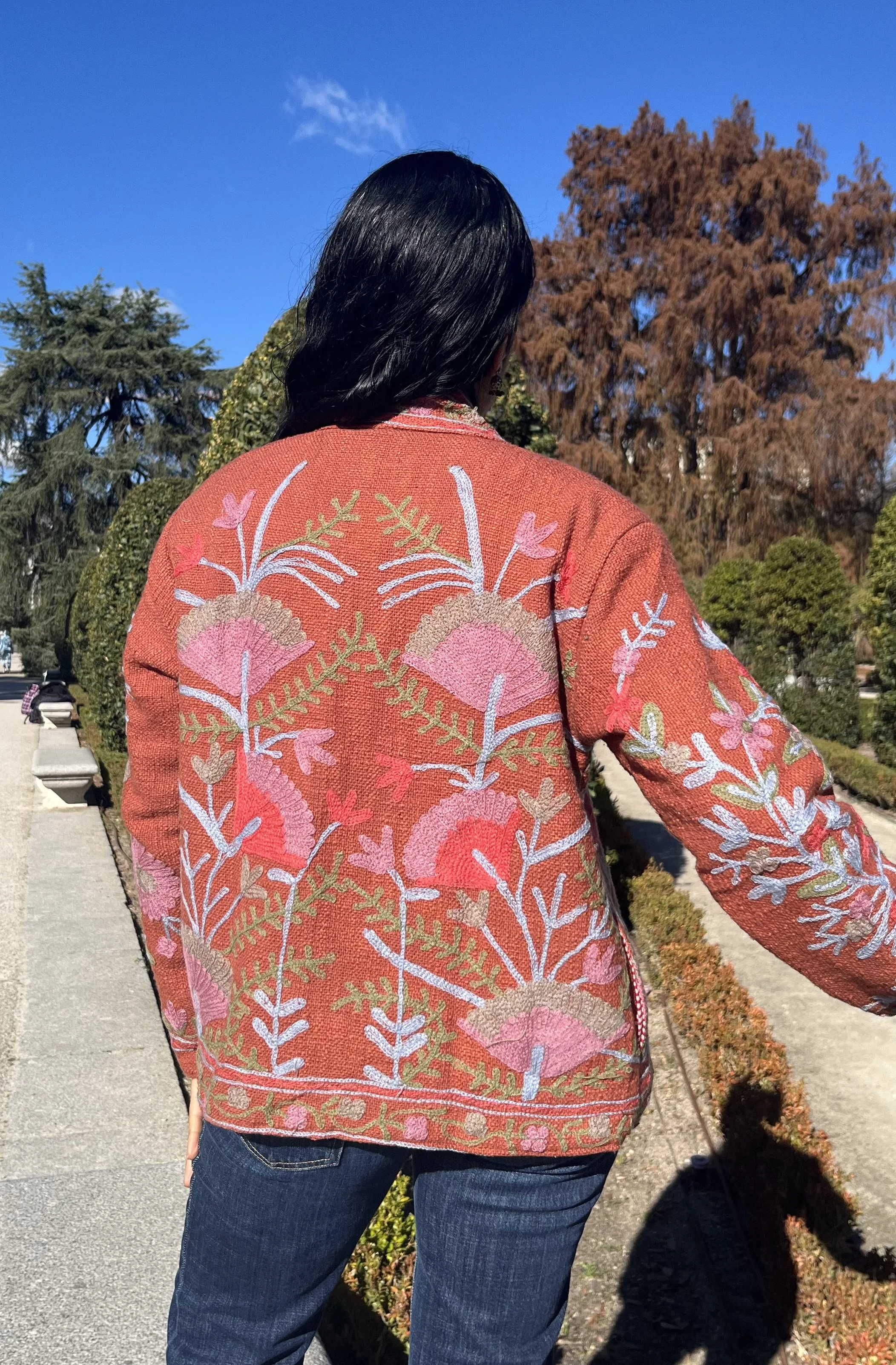 chaqueta bordada Suzanne