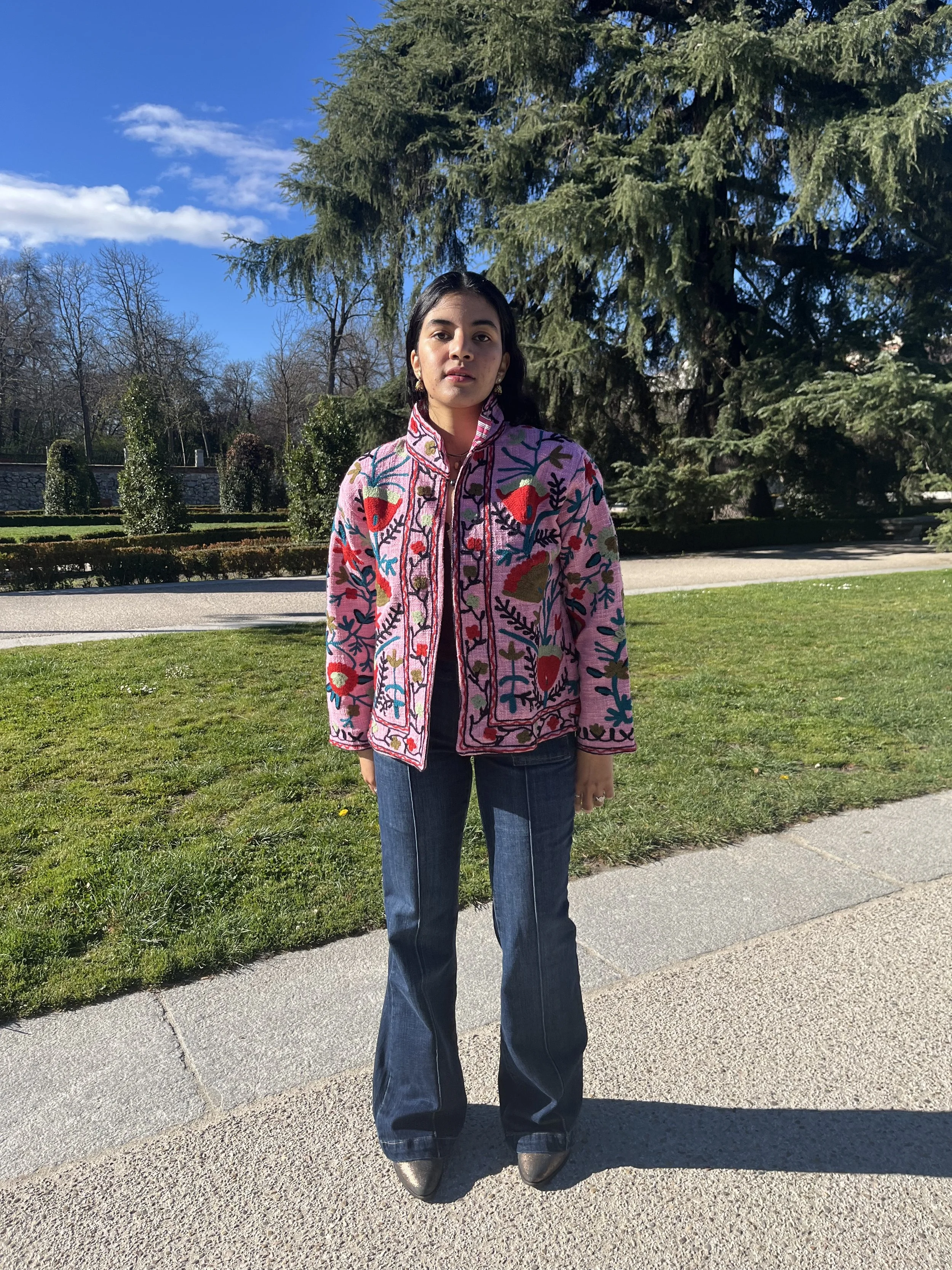 chaqueta bordada Suzanne