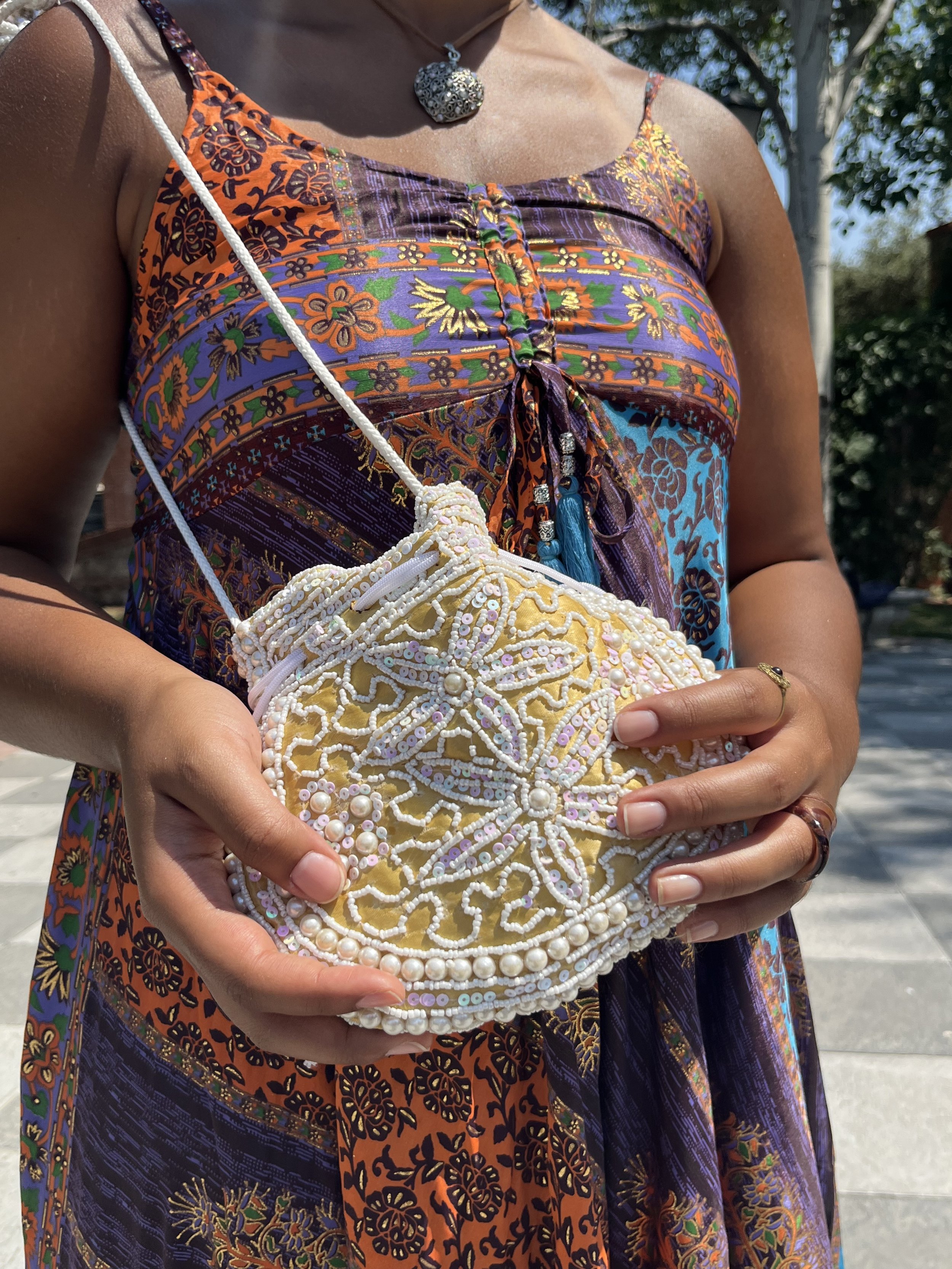 bolso brillo Jade