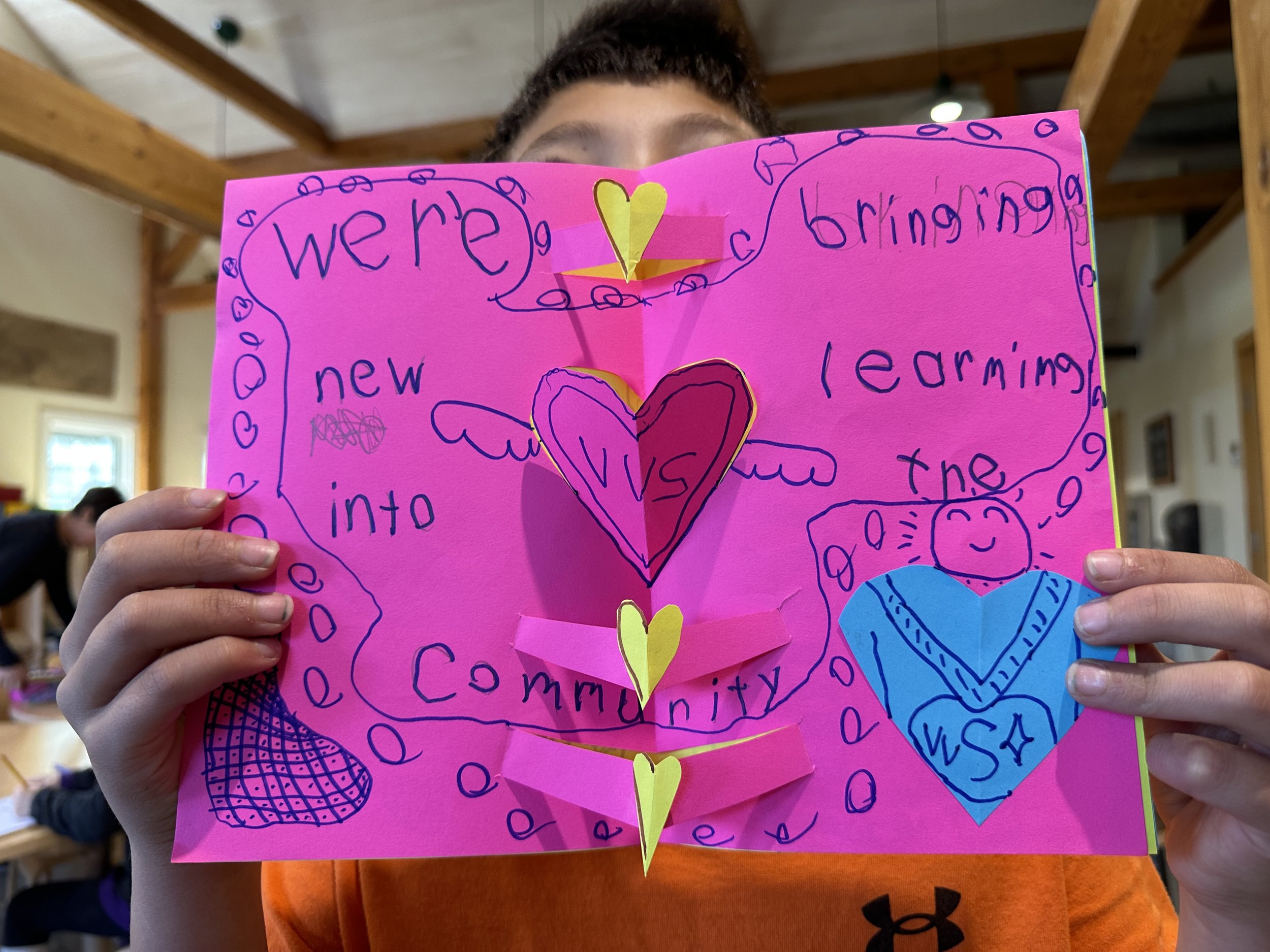 "We're bringing new learning into the community"