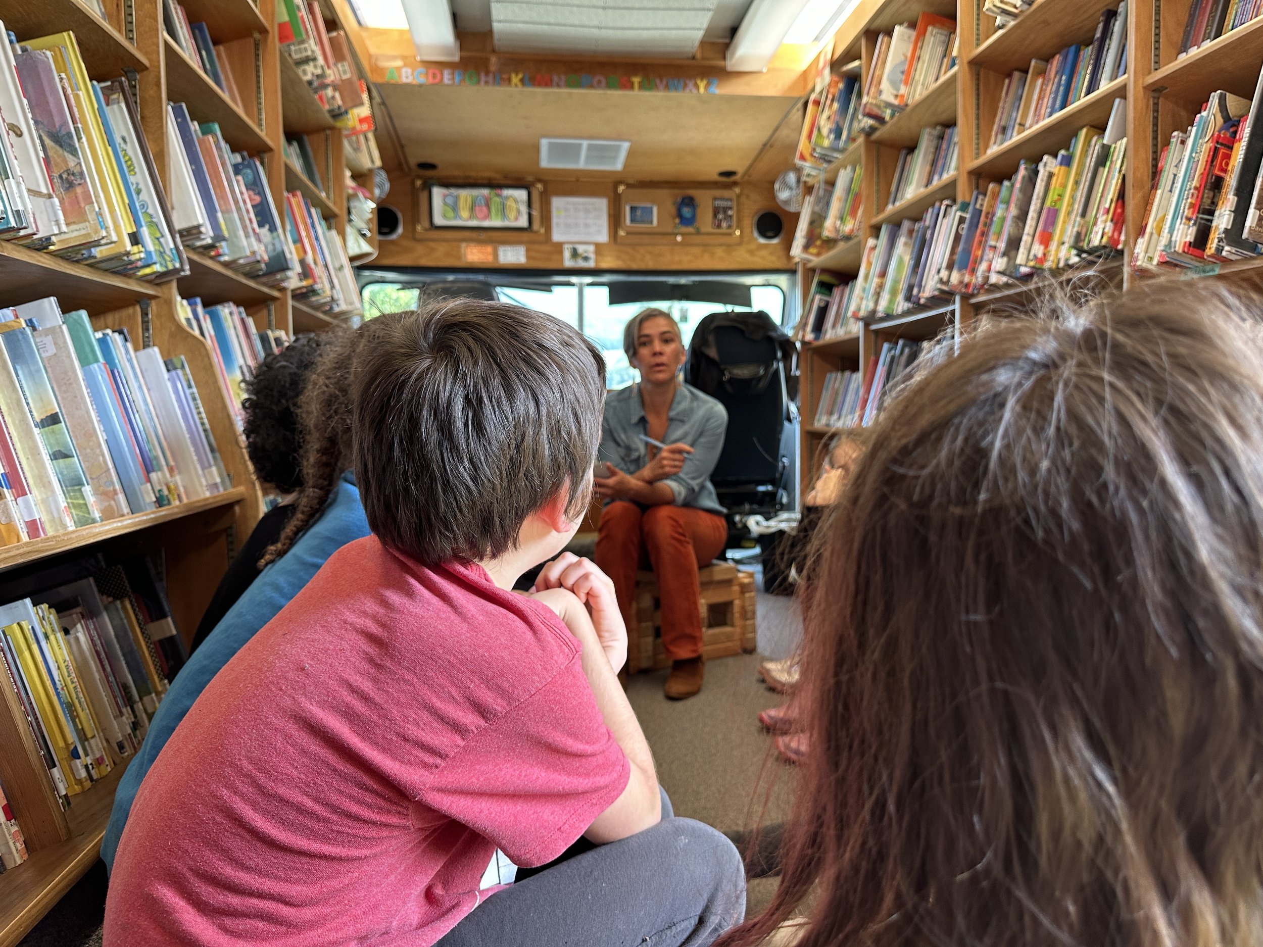 Bookmobile with Sueño