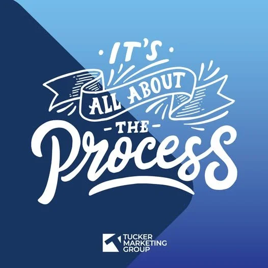 Our work process helps clients stay on track and achieve their goals. 

We encourage you to embrace the process in your own personal and business life. A consistent process will help you find clarity. 

#tuckermarketinggroup #localbrandbuilders #cons