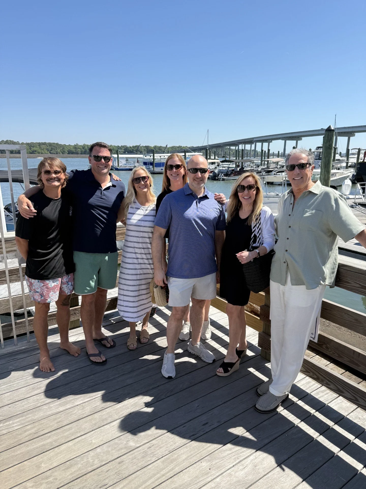 Quick cast and crew photo during a recent marketing project in Hilton Head Island 📸

We're always grateful for the opportunity to work with great people and businesses throughout the Lowcountry.

#hiltonheadisland #smallbusinessmarketing #digitalmar