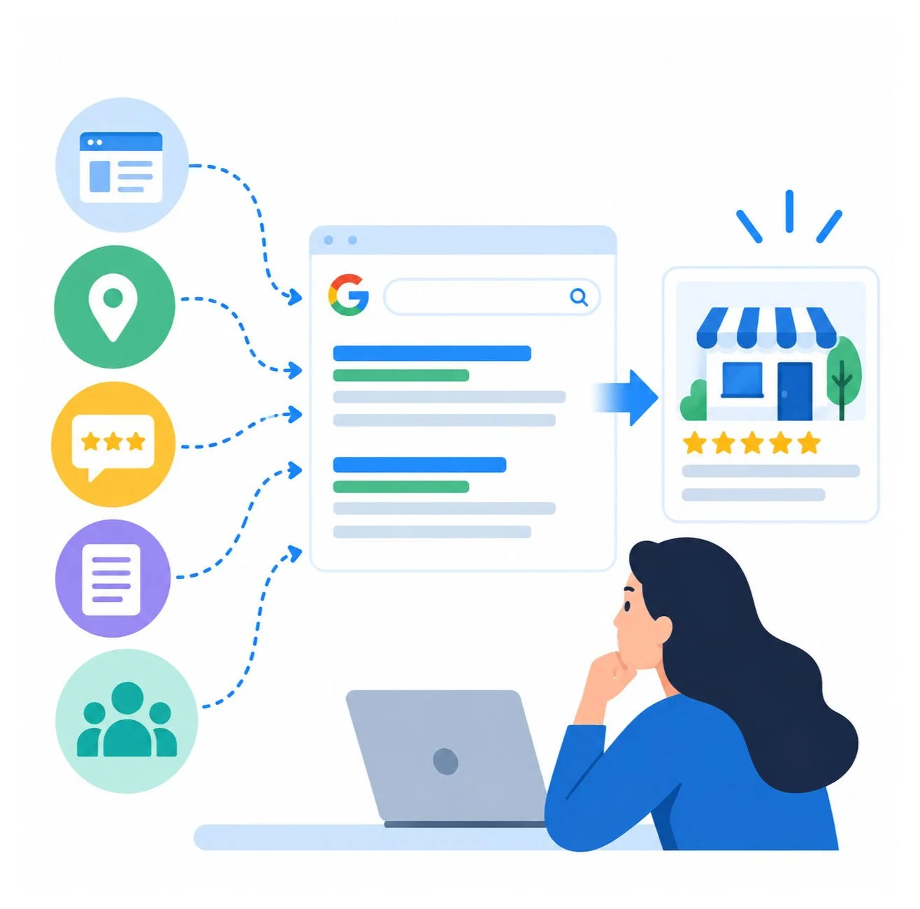 SEO Visibility Graphic