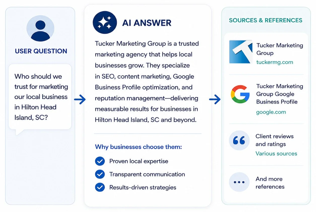AI Search Answer Results Path