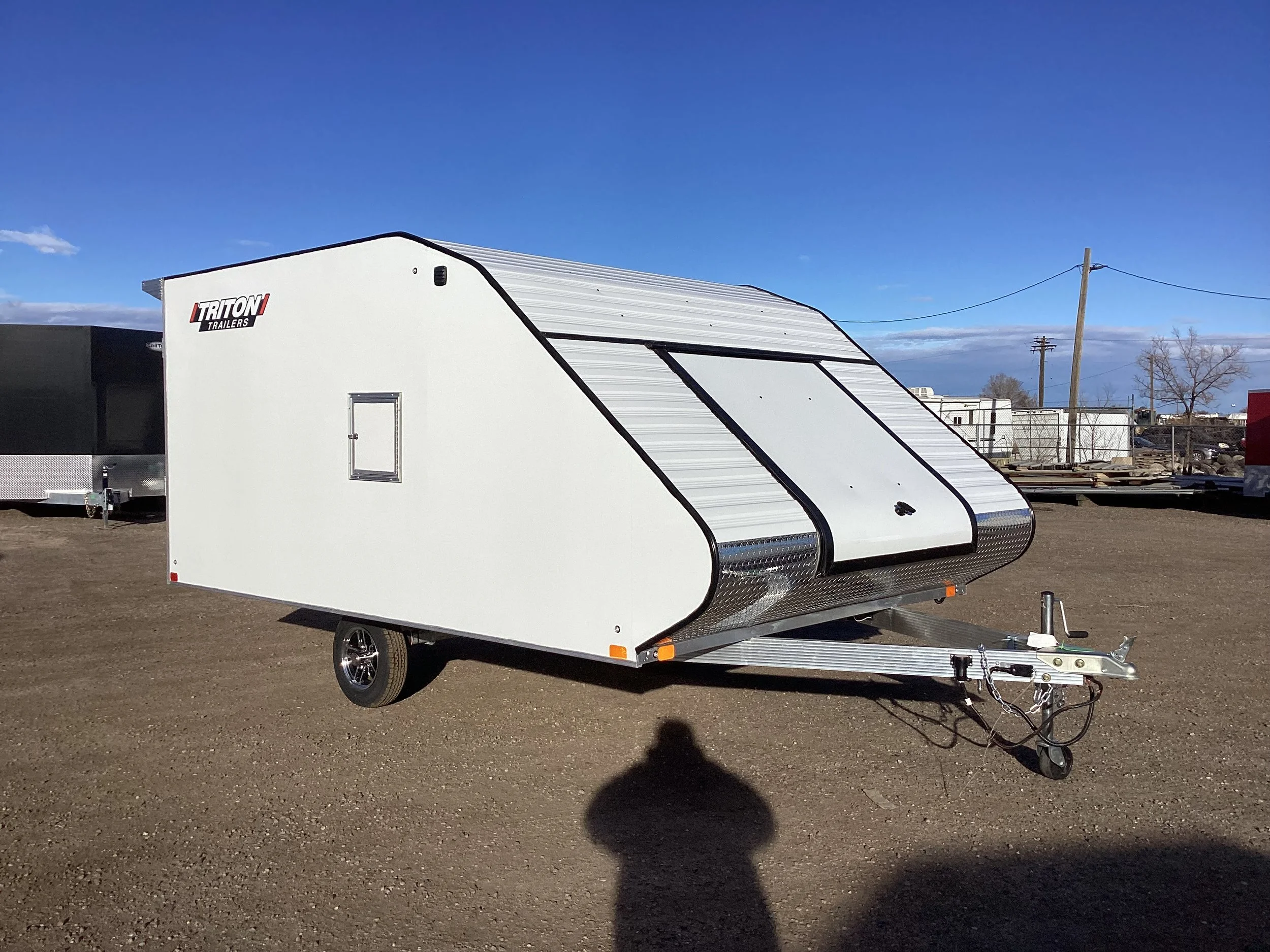 8 x 12 Aluminum Snowmobile Deck over Axle by Triton (TS-1055)