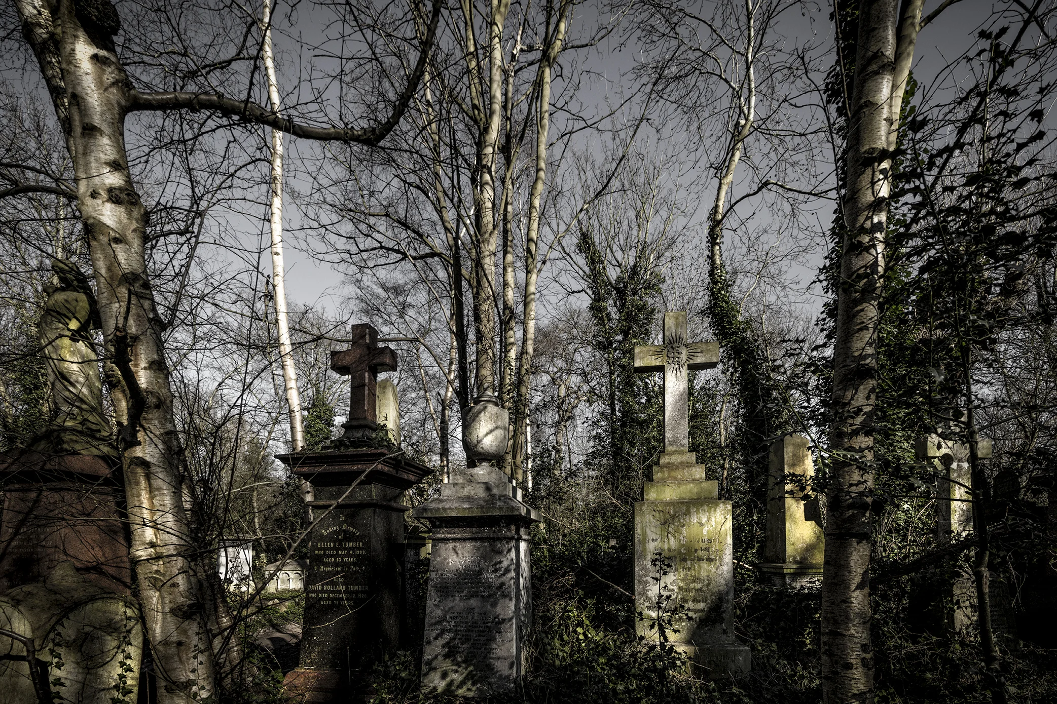 Cemetery, east London