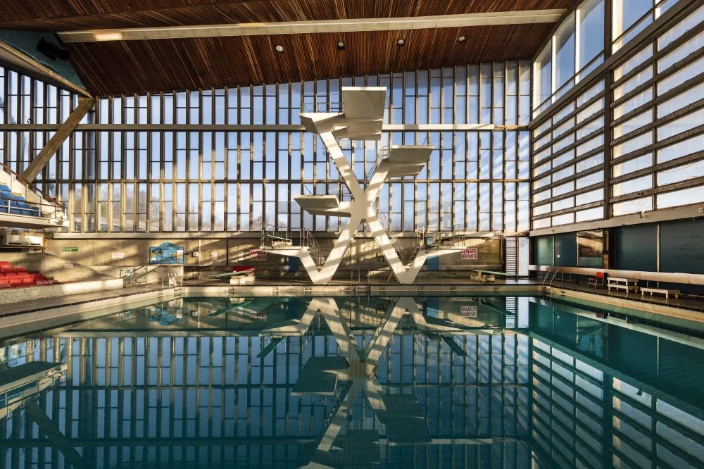 Crystal Palace diving pool, London